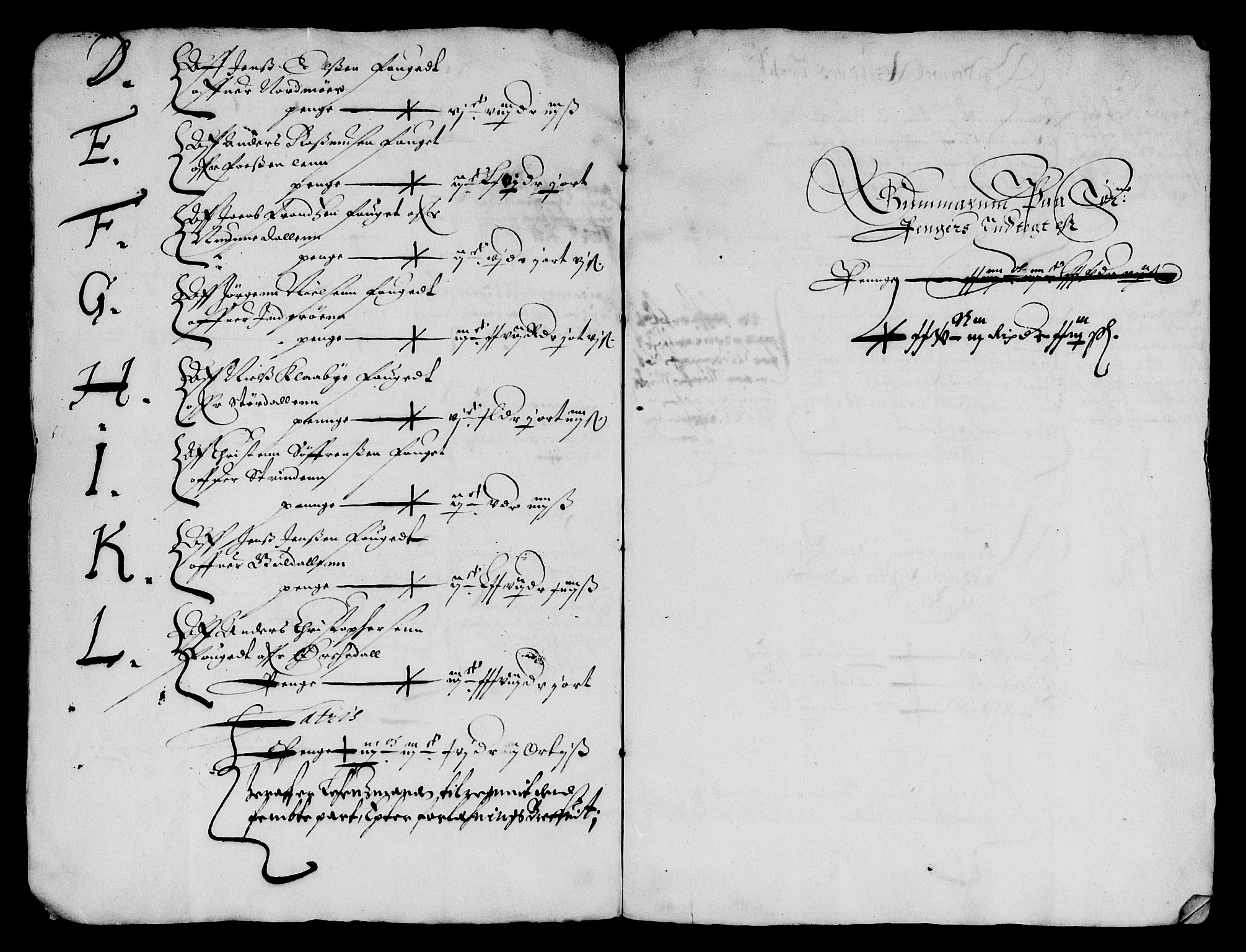 Rentekammeret inntil 1814, Reviderte regnskaper, Lensregnskaper, AV/RA-EA-5023/R/Rb/Rbw/L0092: Trondheim len, 1647-1649