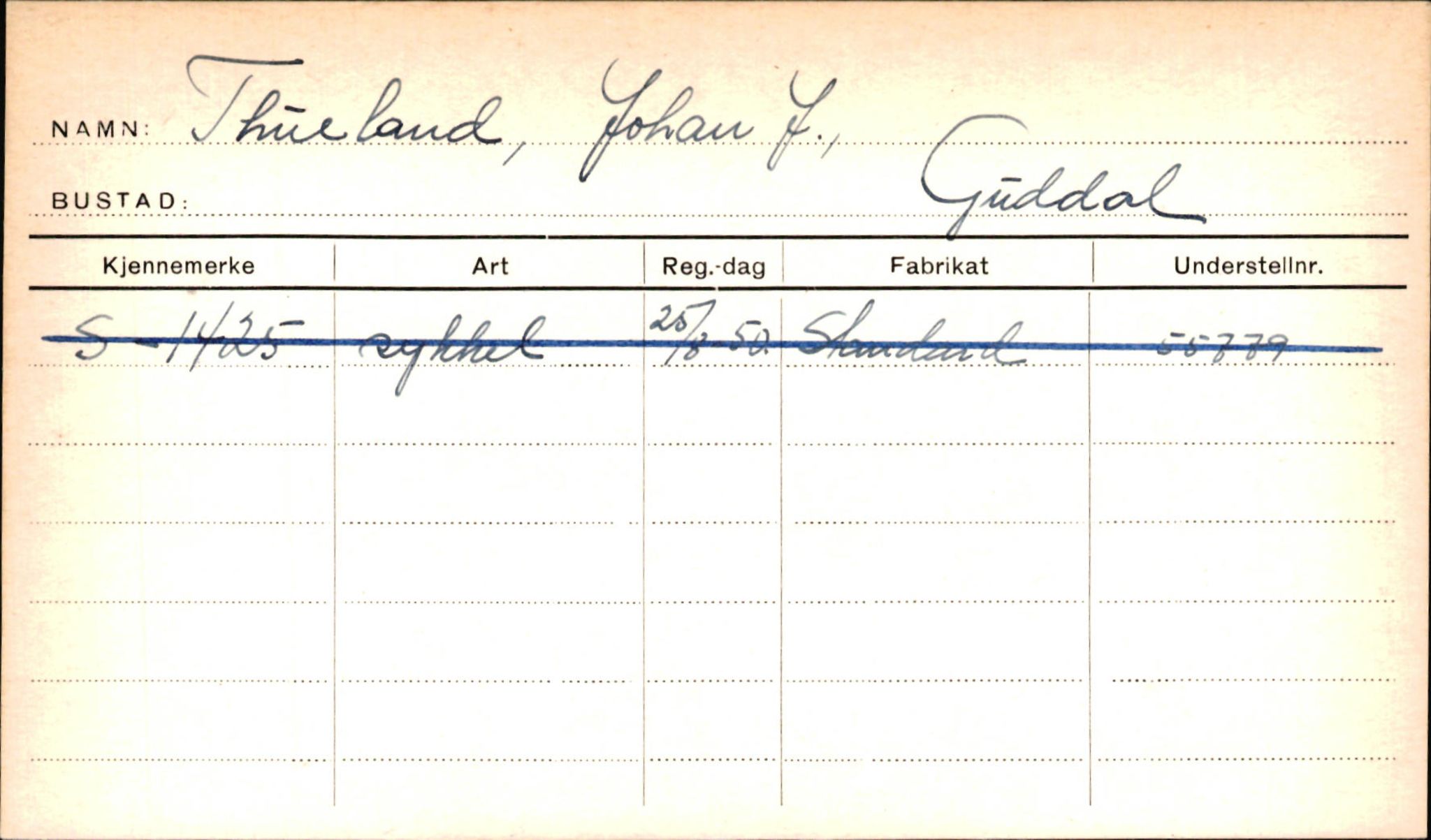 Statens vegvesen, Sogn og Fjordane vegkontor, AV/SAB-A-5301/4/F/L0002: Eigarregister Fjordane til 1.6.1961, 1930-1961, s. 177