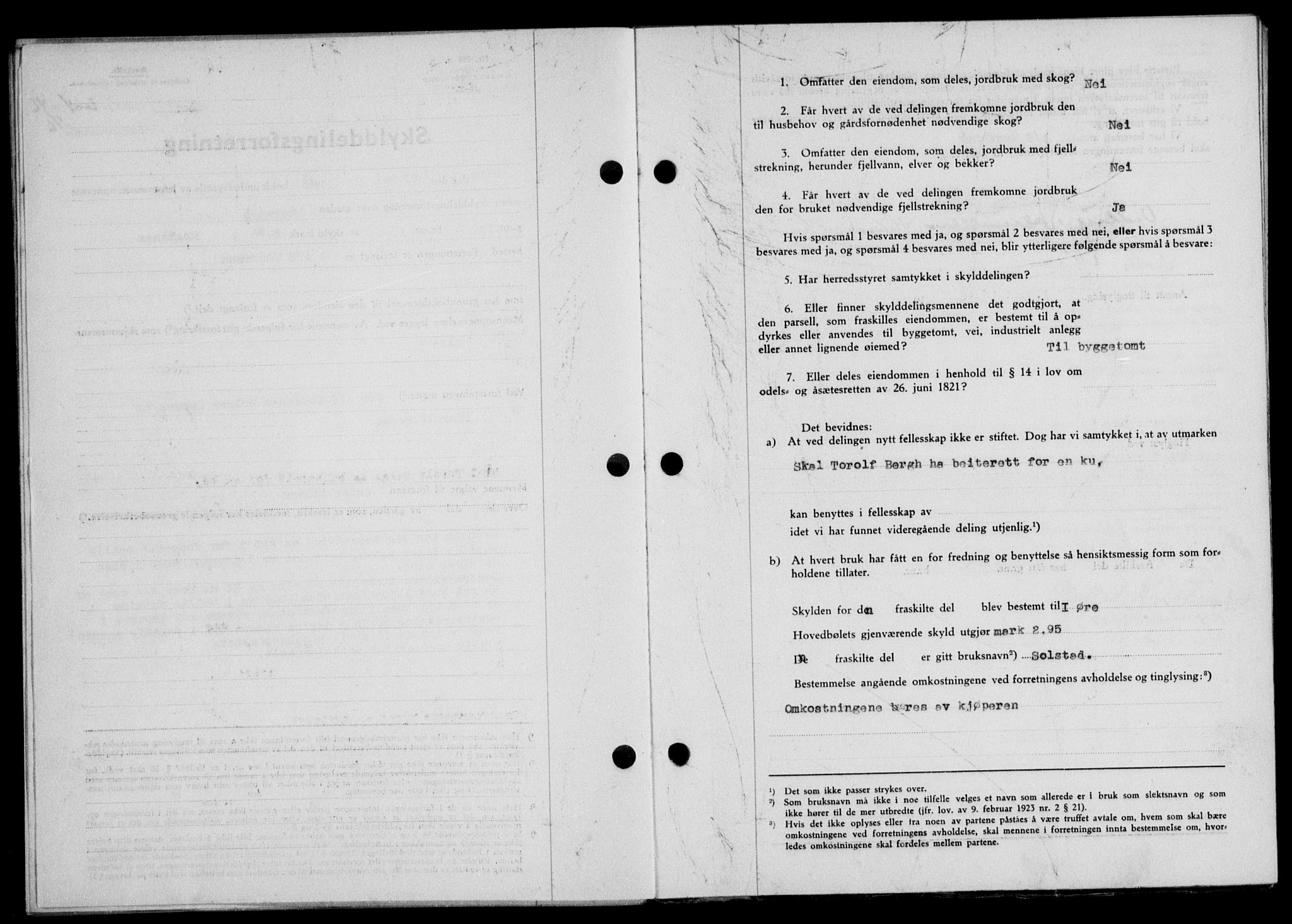 Lofoten sorenskriveri, SAT/A-0017/1/2/2C/L0014a: Pantebok nr. 14a, 1946-1946, Dagboknr: 604/1946