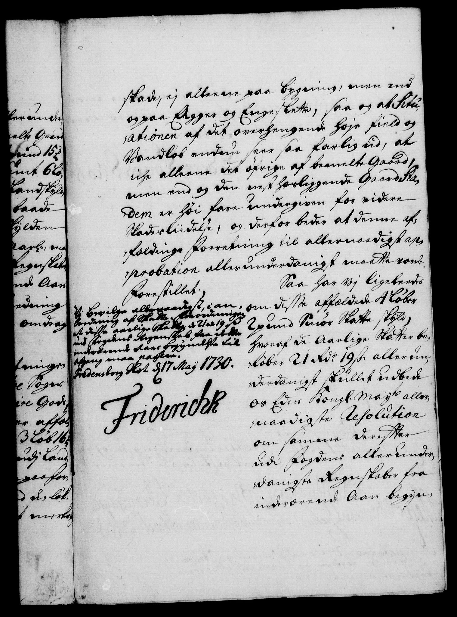 Rentekammeret, Kammerkanselliet, RA/EA-3111/G/Gf/Gfa/L0013: Norsk relasjons- og resolusjonsprotokoll (merket RK 52.13), 1730, s. 363