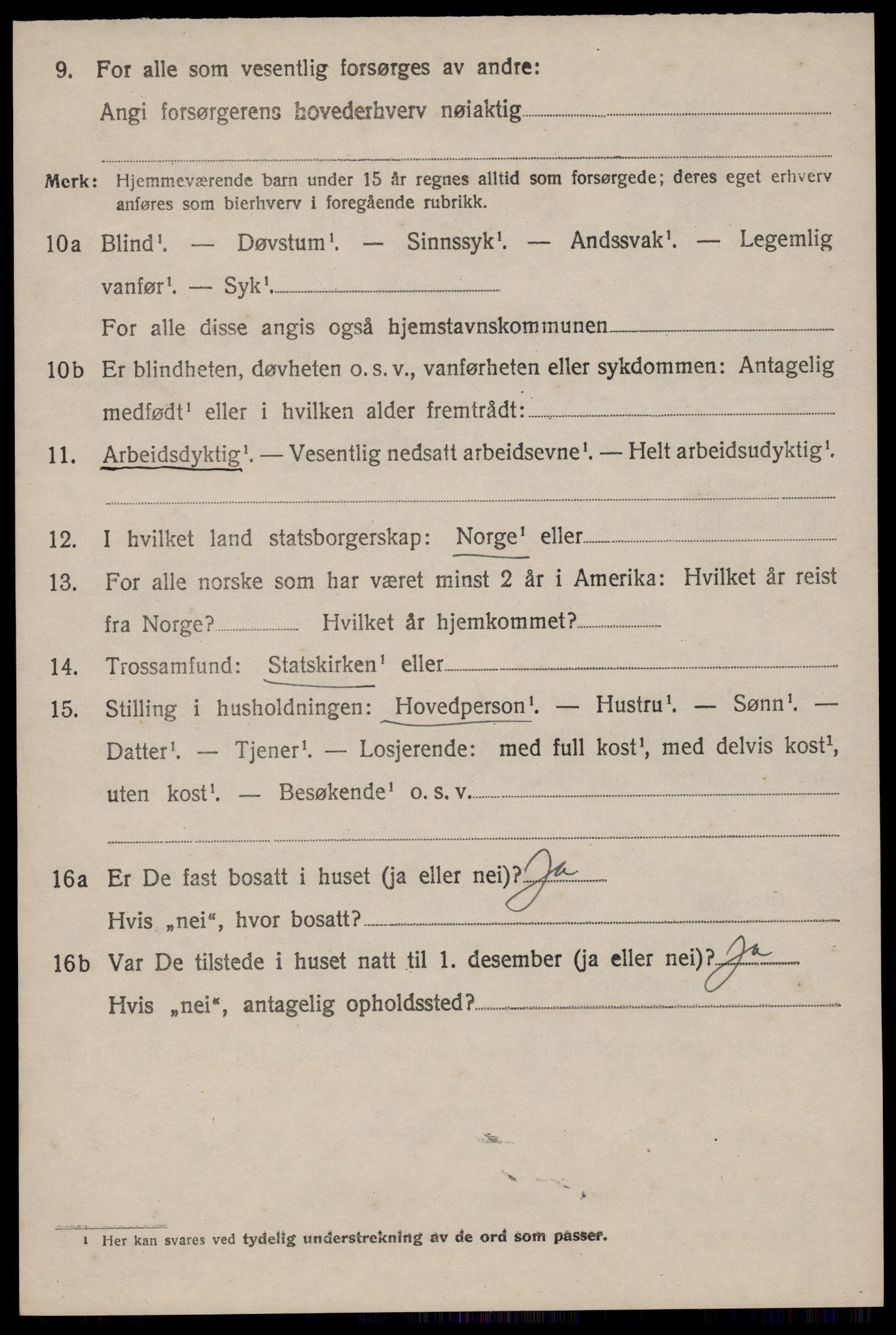 SAST, Folketelling 1920 for 1120 Klepp herred, 1920, s. 5931