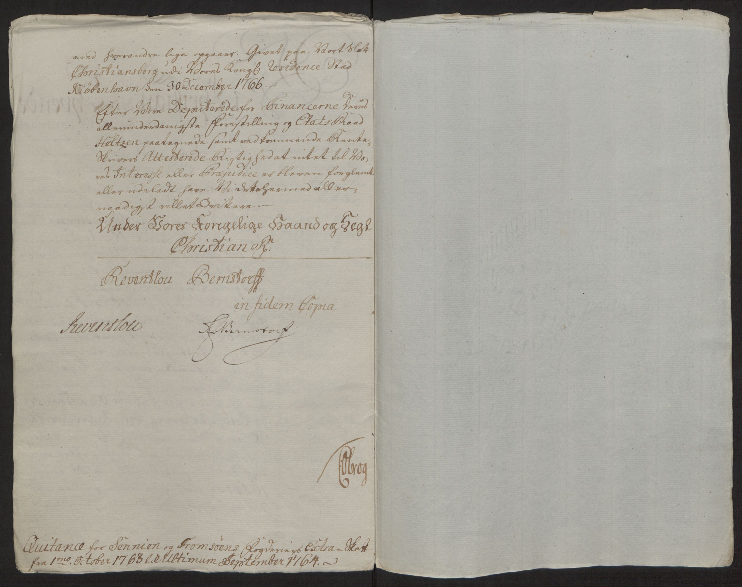 Rentekammeret inntil 1814, Reviderte regnskaper, Fogderegnskap, RA/EA-4092/R68/L4845: Ekstraskatten Senja og Troms, 1762-1765, s. 235