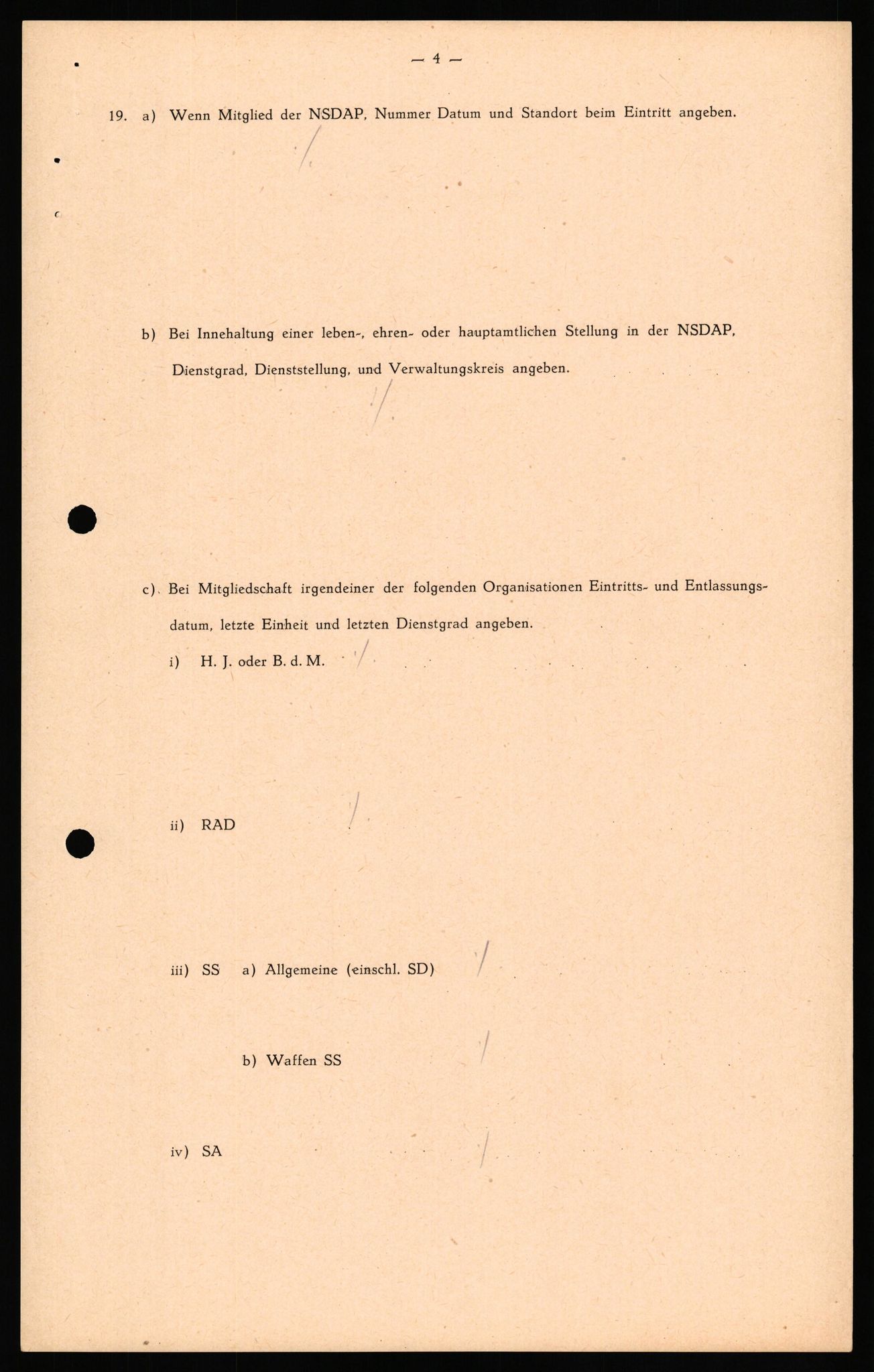 Forsvaret, Forsvarets overkommando II, AV/RA-RAFA-3915/D/Db/L0034: CI Questionaires. Tyske okkupasjonsstyrker i Norge. Tyskere., 1945-1946, s. 337