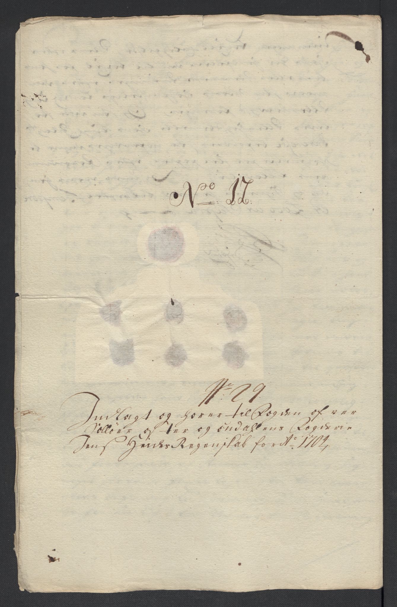Rentekammeret inntil 1814, Reviderte regnskaper, Fogderegnskap, AV/RA-EA-4092/R13/L0842: Fogderegnskap Solør, Odal og Østerdal, 1704, s. 217