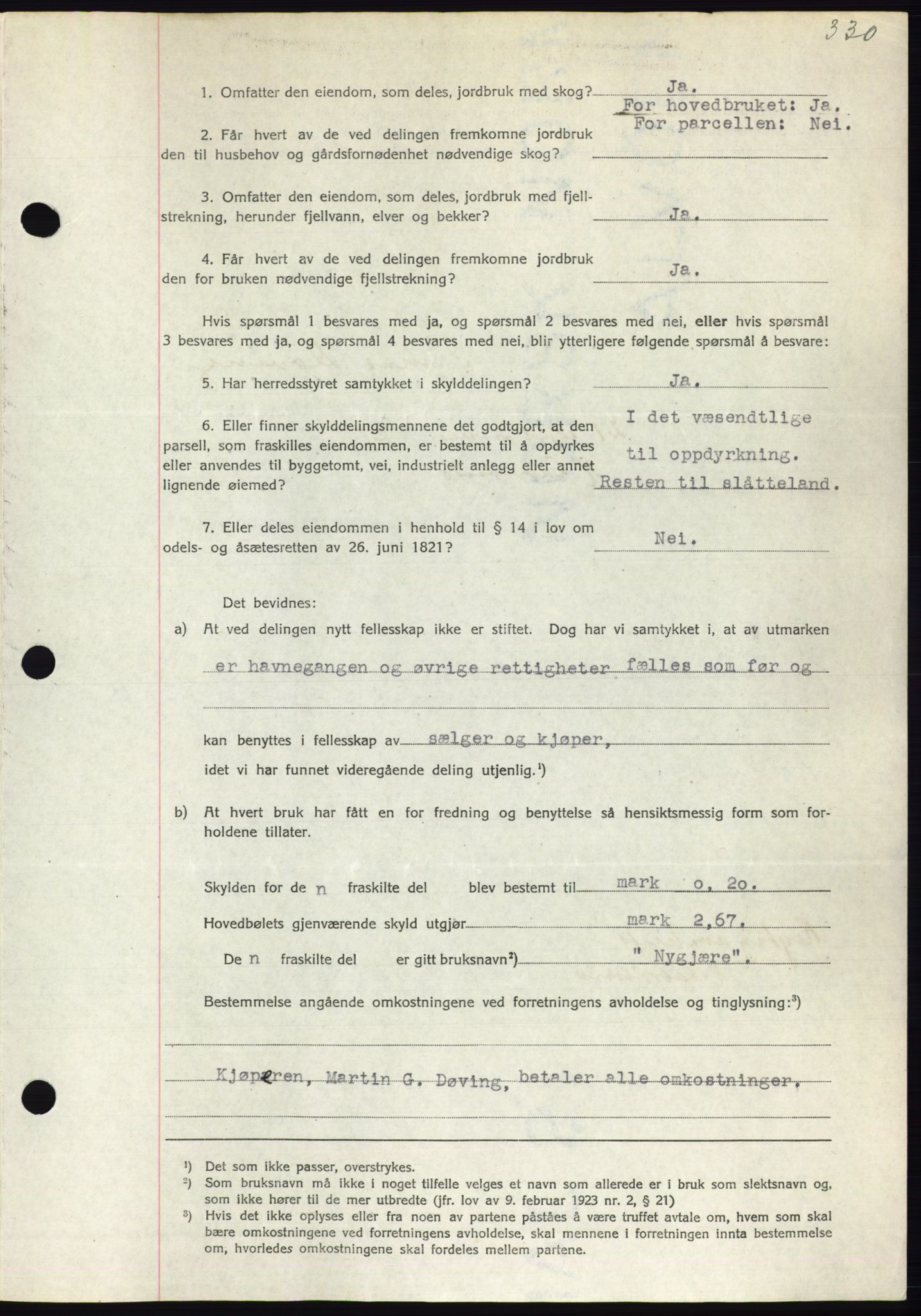 Nordre Sunnmøre sorenskriveri, AV/SAT-A-0006/1/2/2C/2Ca/L0037: Pantebok nr. 40, 1927-1927, Tingl.dato: 03.10.1927