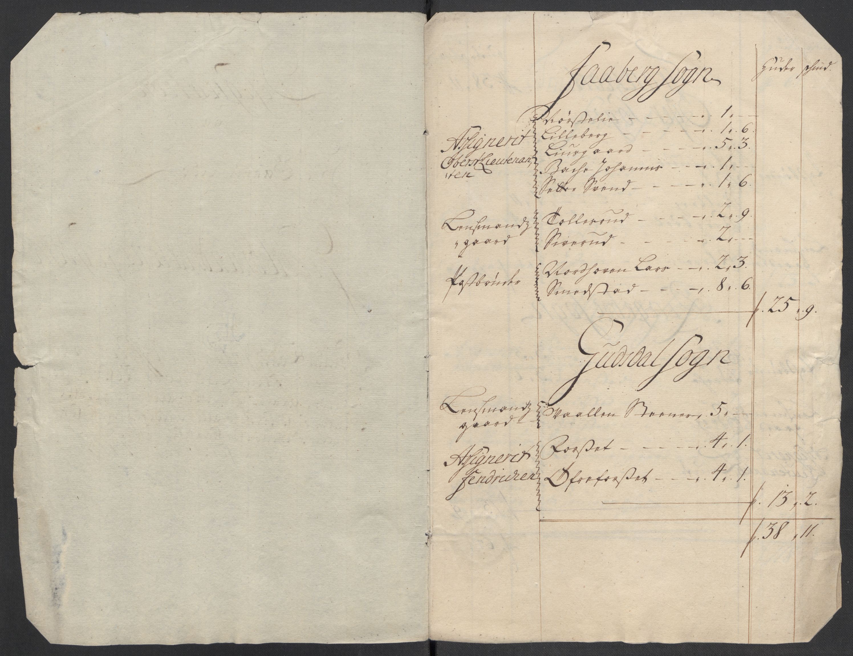 Rentekammeret inntil 1814, Reviderte regnskaper, Fogderegnskap, RA/EA-4092/R17/L1182: Fogderegnskap Gudbrandsdal, 1713, s. 523
