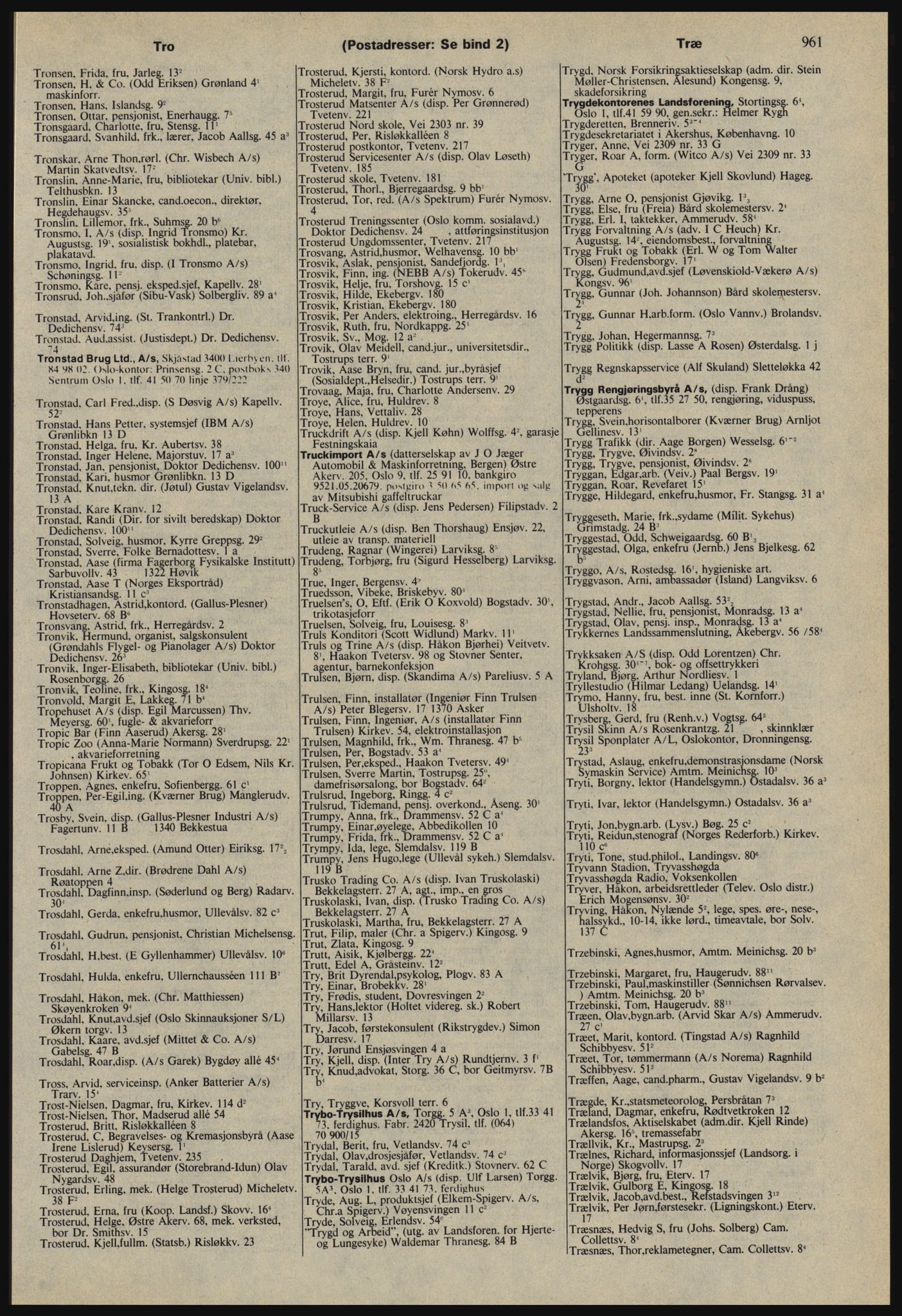 Kristiania/Oslo adressebok, PUBL/-, 1978-1979, s. 961