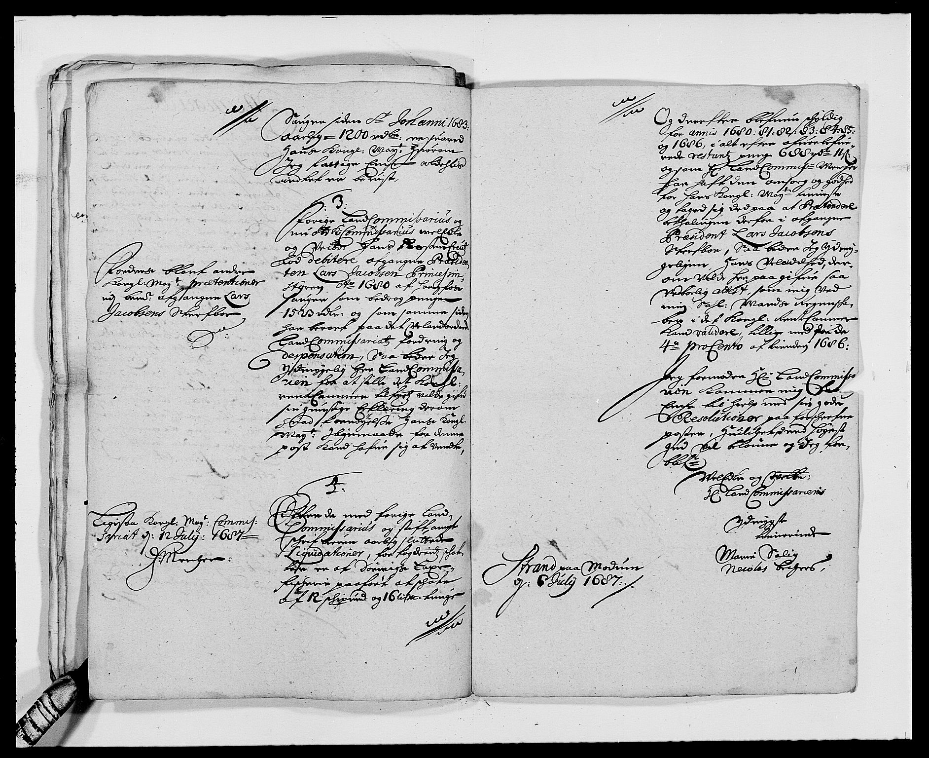 Rentekammeret inntil 1814, Reviderte regnskaper, Fogderegnskap, RA/EA-4092/R25/L1678: Fogderegnskap Buskerud, 1685-1686, s. 435