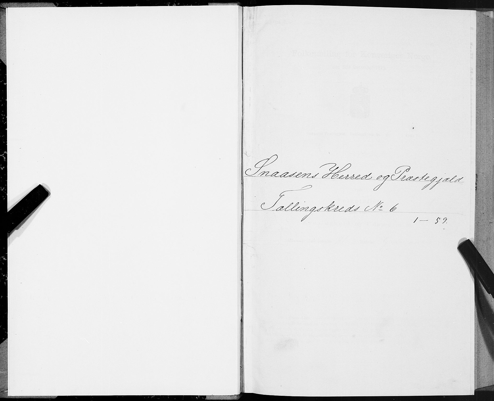 SAT, Folketelling 1875 for 1736P Snåsa prestegjeld, 1875