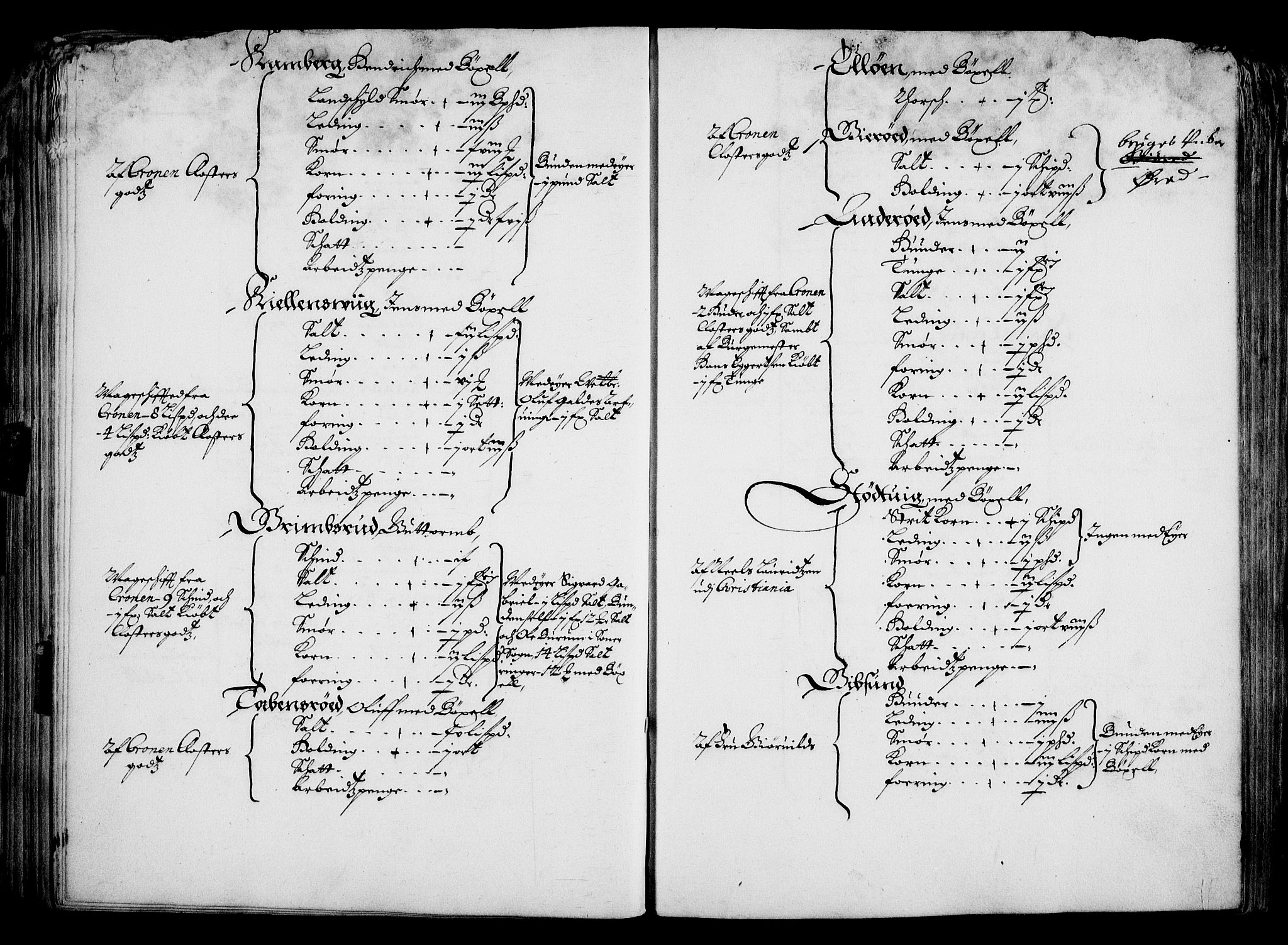 Rentekammeret inntil 1814, Realistisk ordnet avdeling, AV/RA-EA-4070/On/L0001/0001: Statens gods / [Jj 1]: Jordebok over Hannibal Sehesteds gods, 1651, s. 135