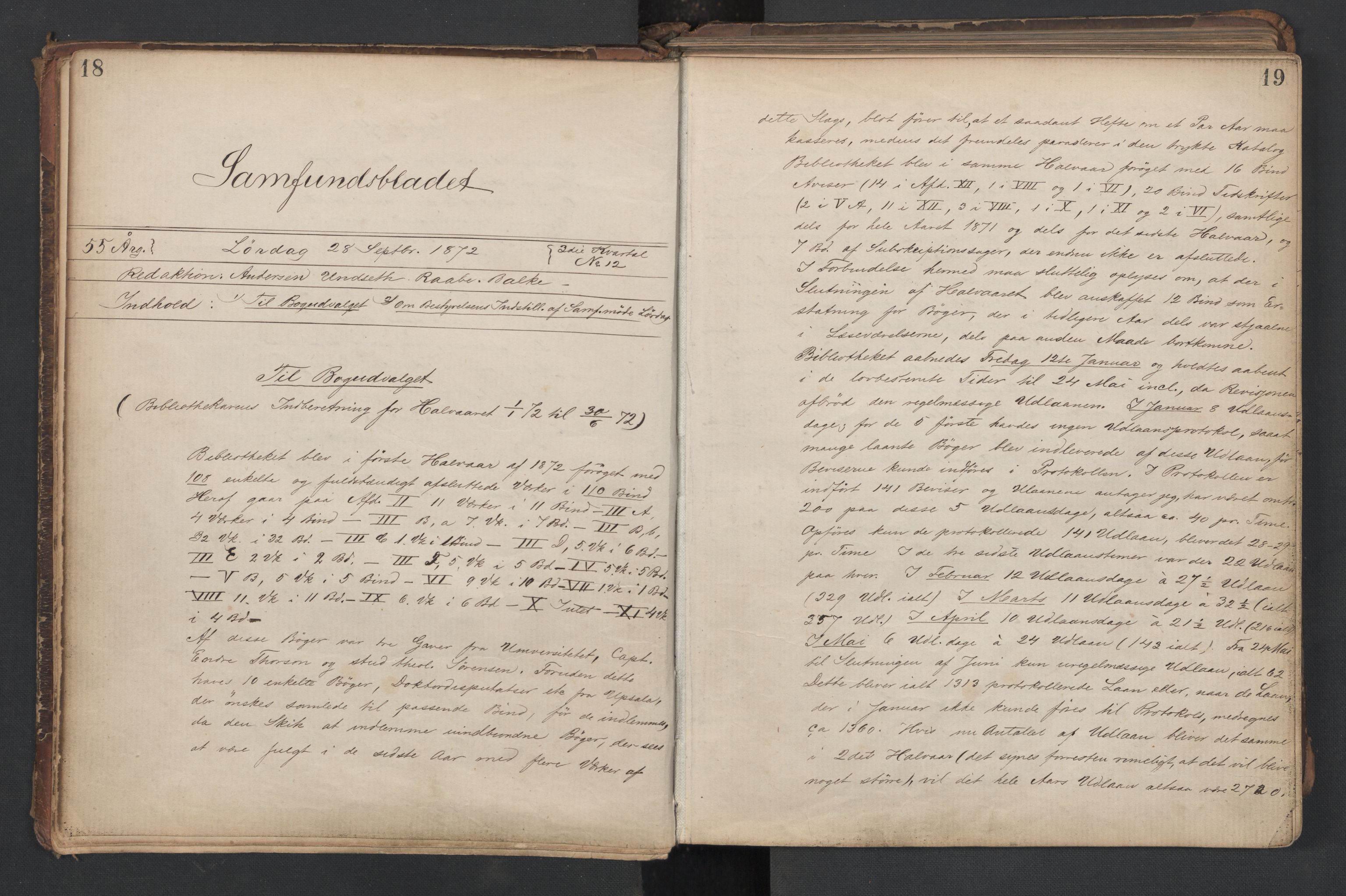 Det Norske Studentersamfund, AV/RA-PA-1322/X/Xa/L0009/0002: -- / Samfundsbladet, 1872-1874, s. 12