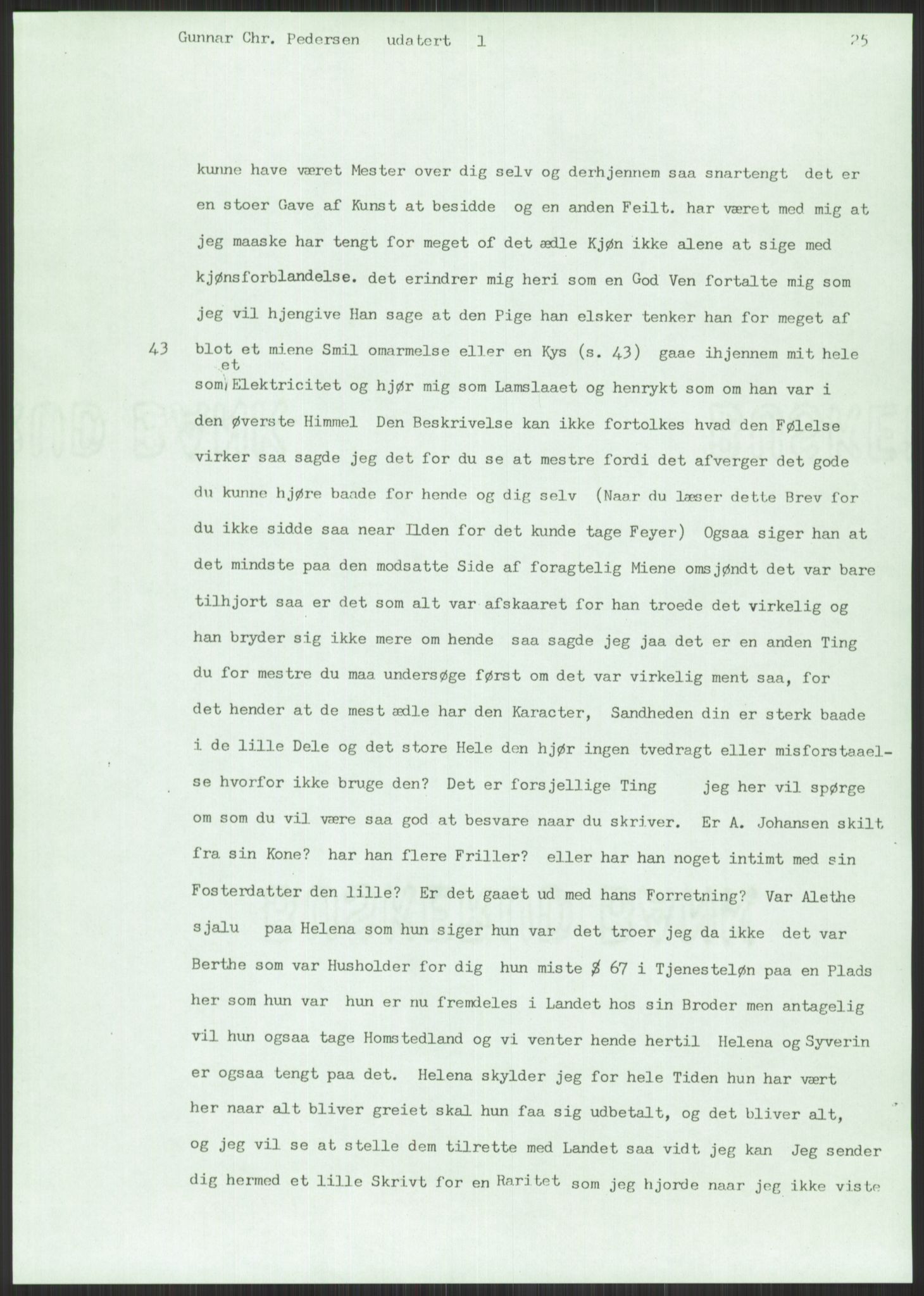 Samlinger til kildeutgivelse, Amerikabrevene, AV/RA-EA-4057/F/L0014: Innlån fra Oppland: Nyberg - Slettahaugen, 1838-1914, s. 819