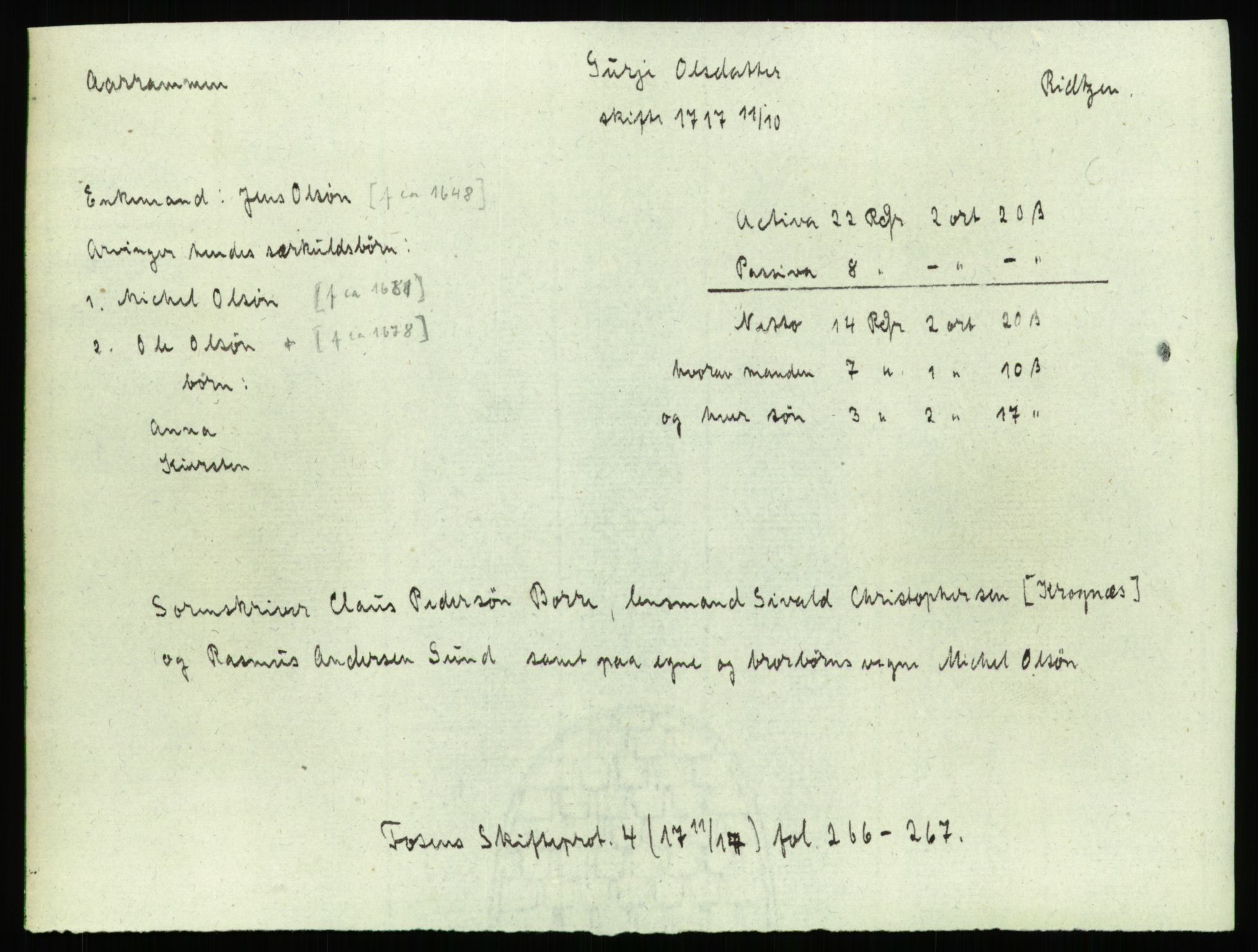 Fosen sorenskriveri, AV/SAT-A-1107/1/3, 1681-1783, s. 195