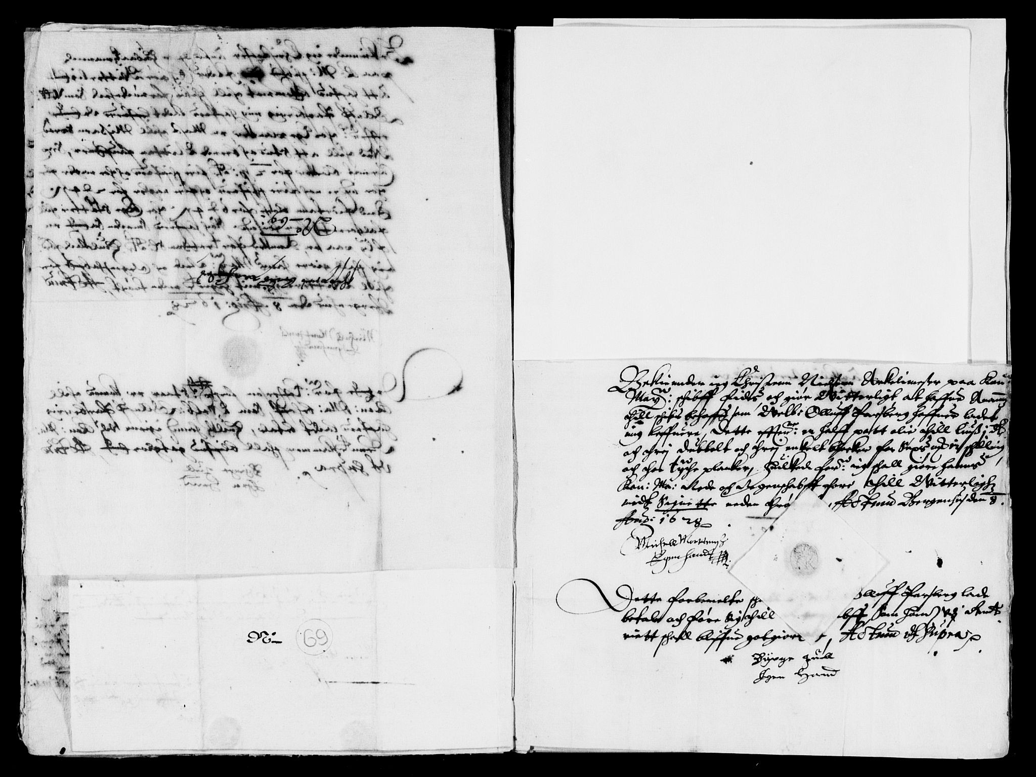 Rentekammeret inntil 1814, Reviderte regnskaper, Lensregnskaper, AV/RA-EA-5023/R/Rb/Rbt/L0044: Bergenhus len, 1627-1628