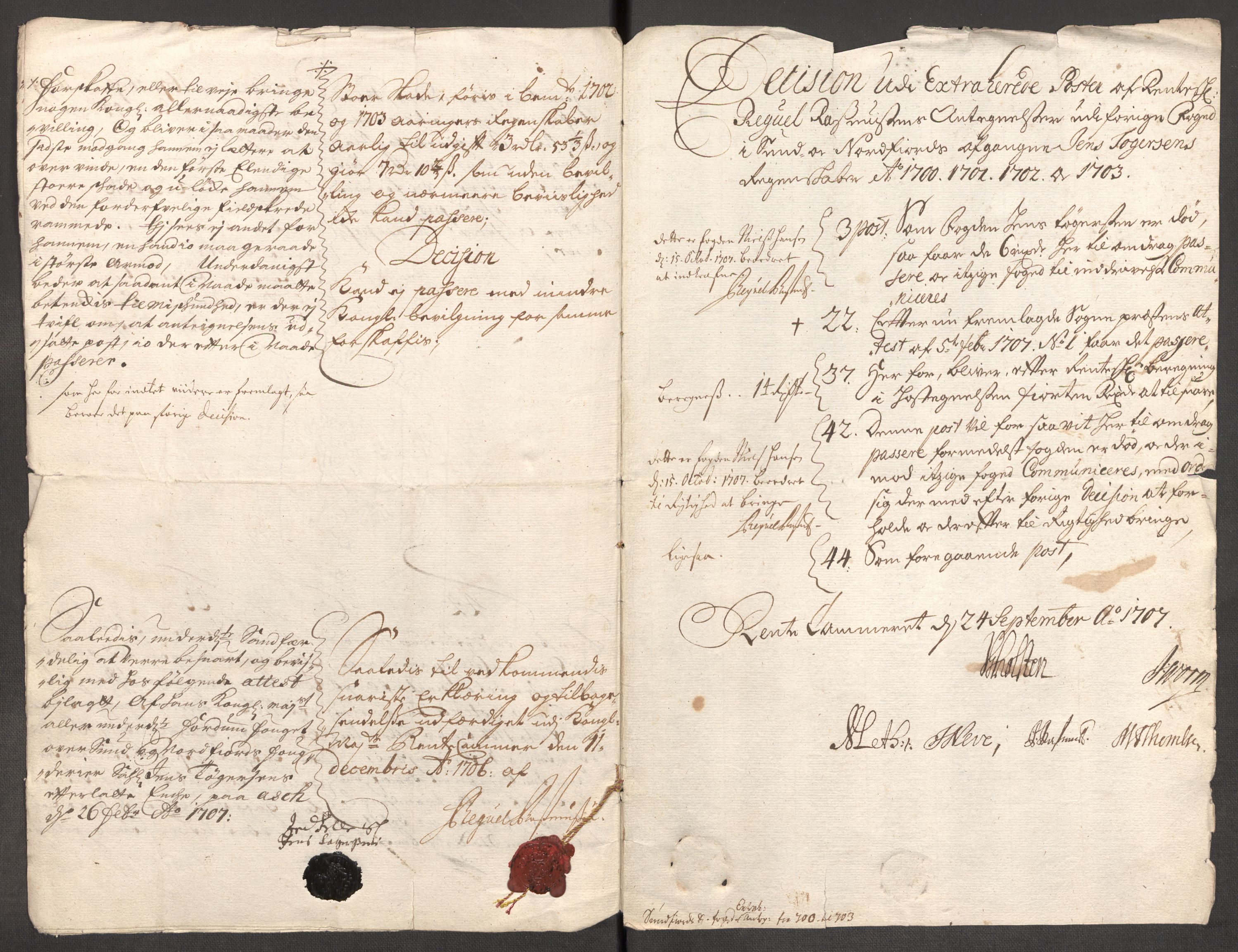 Rentekammeret inntil 1814, Reviderte regnskaper, Fogderegnskap, AV/RA-EA-4092/R53/L3427: Fogderegnskap Sunn- og Nordfjord, 1703, s. 537