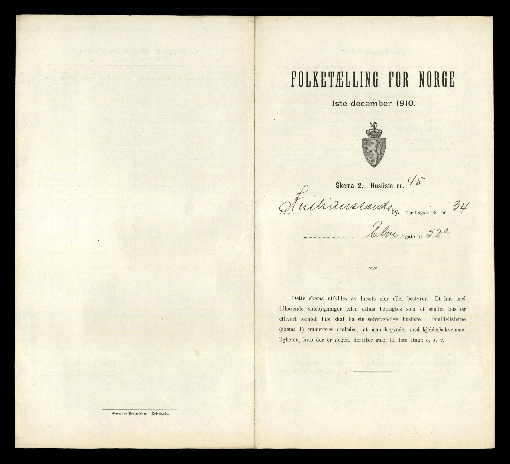 RA, Folketelling 1910 for 1001 Kristiansand kjøpstad, 1910, s. 9058