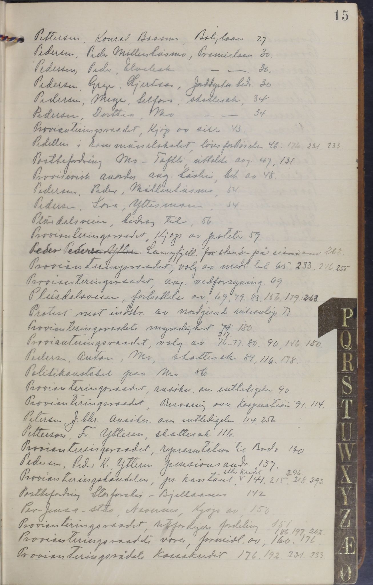Mo kommune. Formannskapet, AIN/K-18031.150/A/Aa/L0006: Møtebok, 1915-1919, s. 15