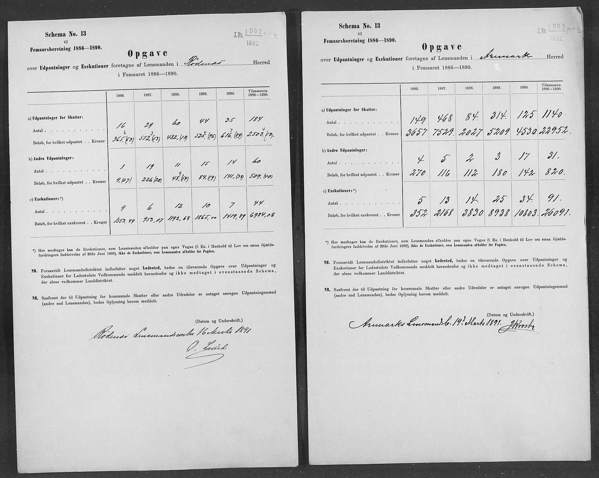 Statistisk sentralbyrå, Næringsøkonomiske emner, Generelt - Amtmennenes femårsberetninger, AV/RA-S-2233/F/Fa/L0073: --, 1886-1890, s. 5