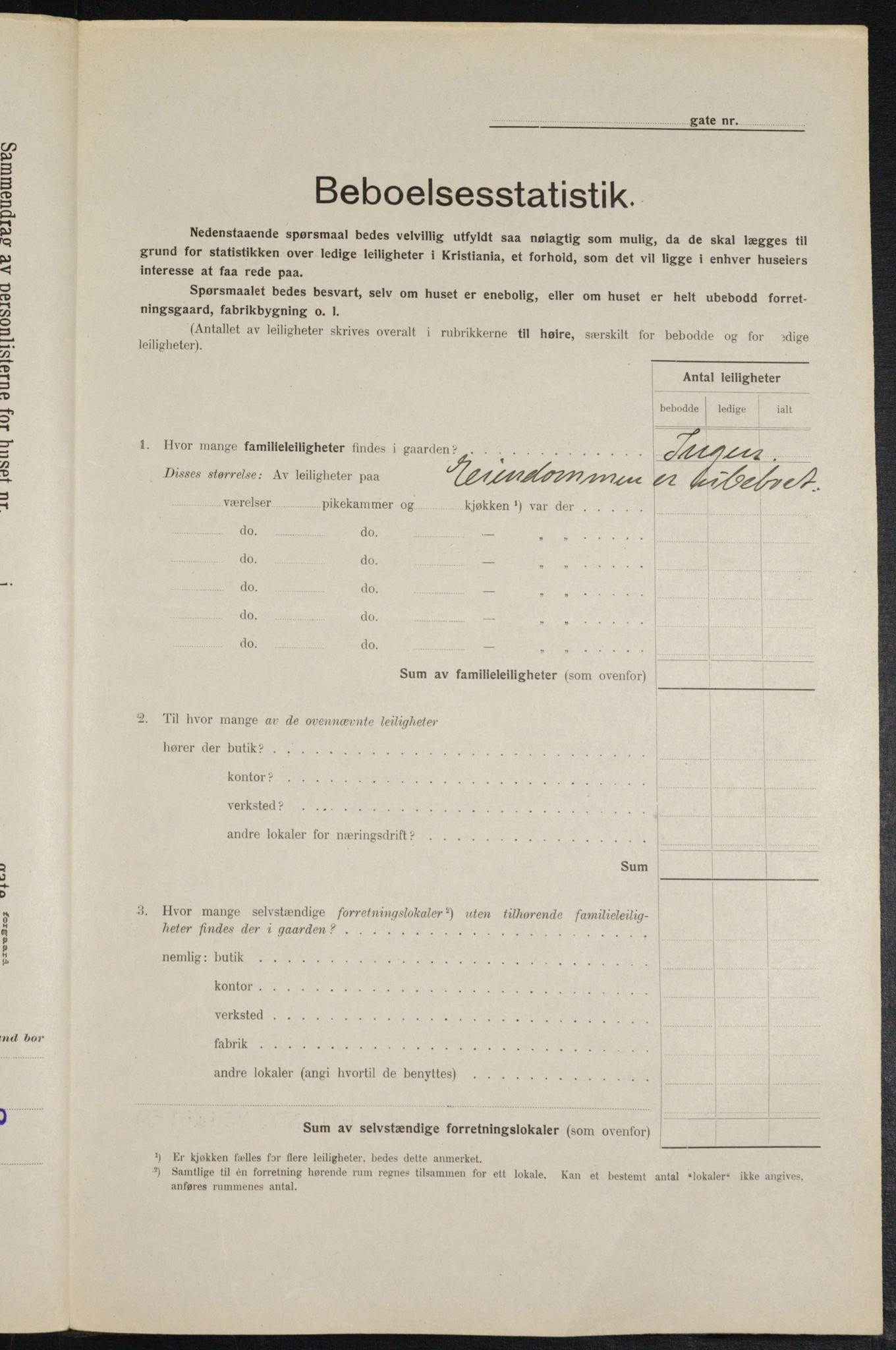 OBA, Kommunal folketelling 1.2.1914 for Kristiania, 1914, s. 74017