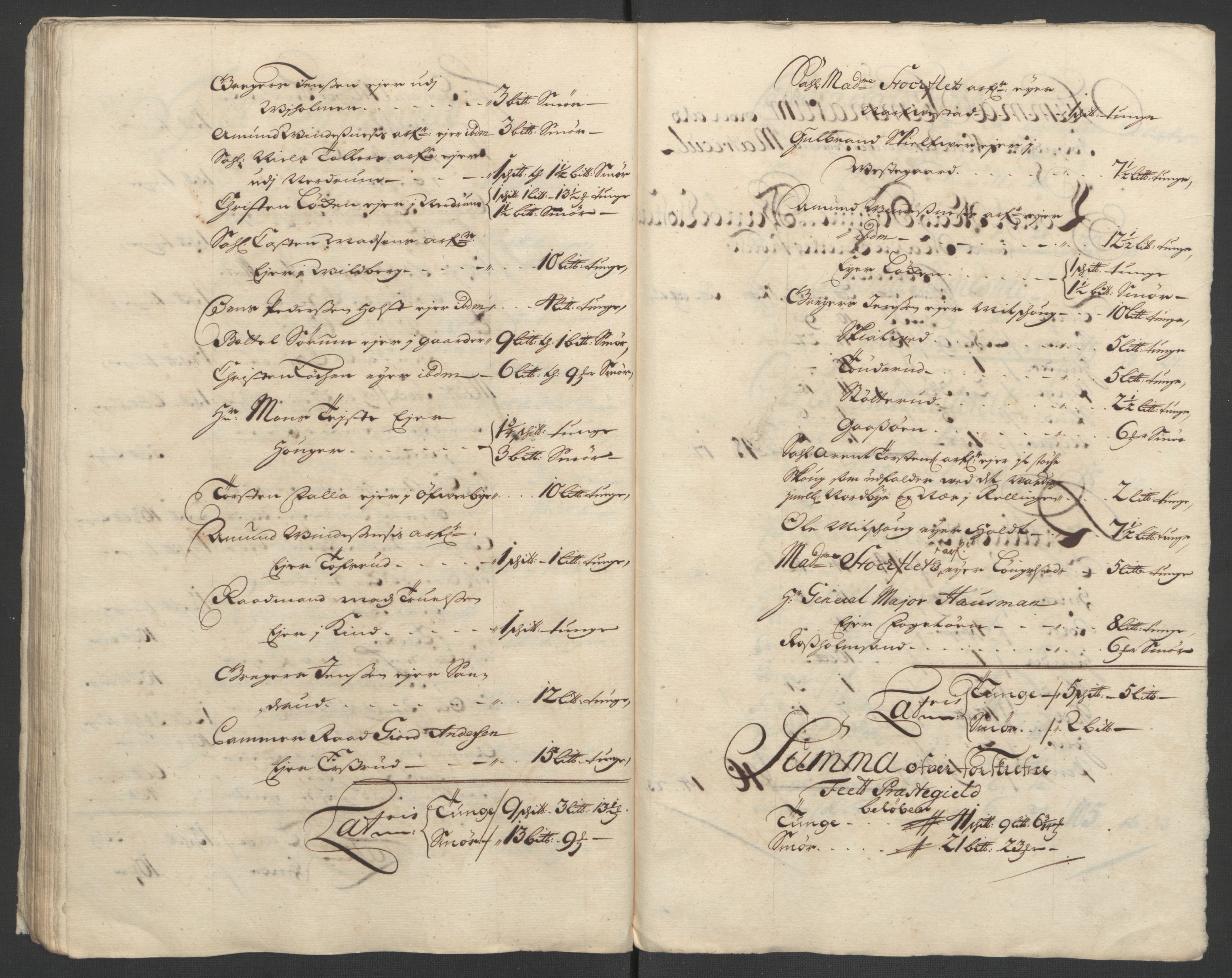 Rentekammeret inntil 1814, Reviderte regnskaper, Fogderegnskap, AV/RA-EA-4092/R11/L0590: Fogderegnskap Nedre Romerike, 1706-1707, s. 133