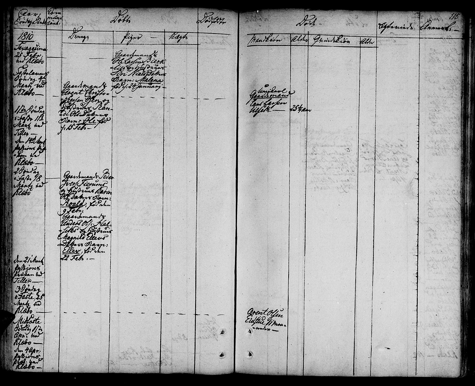 Ministerialprotokoller, klokkerbøker og fødselsregistre - Sør-Trøndelag, AV/SAT-A-1456/618/L0438: Ministerialbok nr. 618A03, 1783-1815, s. 115