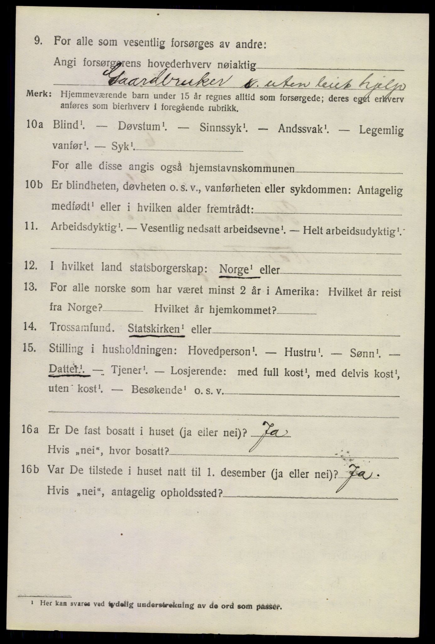 SAKO, Folketelling 1920 for 0633 Nore herred, 1920, s. 2221