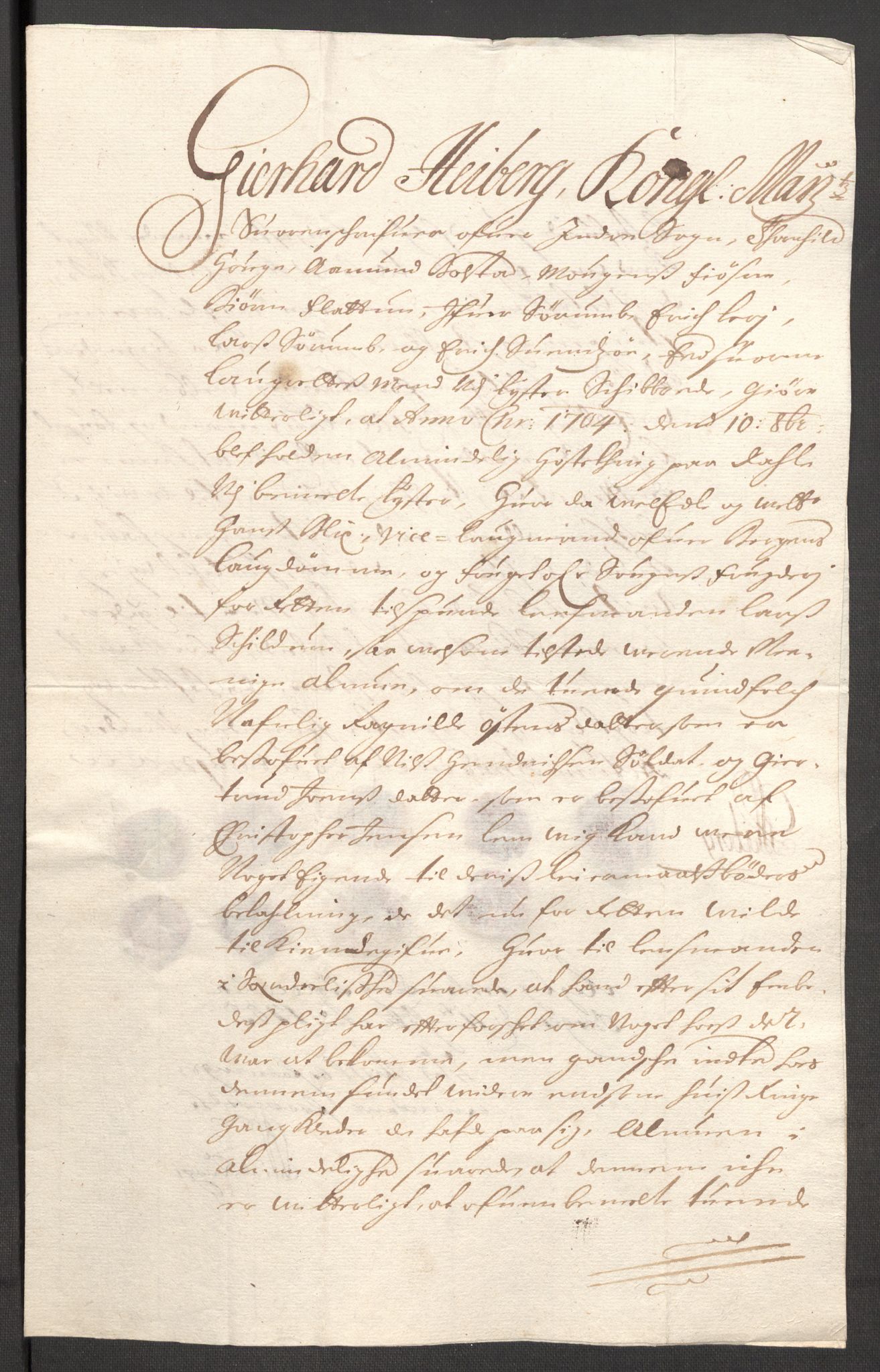 Rentekammeret inntil 1814, Reviderte regnskaper, Fogderegnskap, AV/RA-EA-4092/R52/L3313: Fogderegnskap Sogn, 1703-1704, s. 441