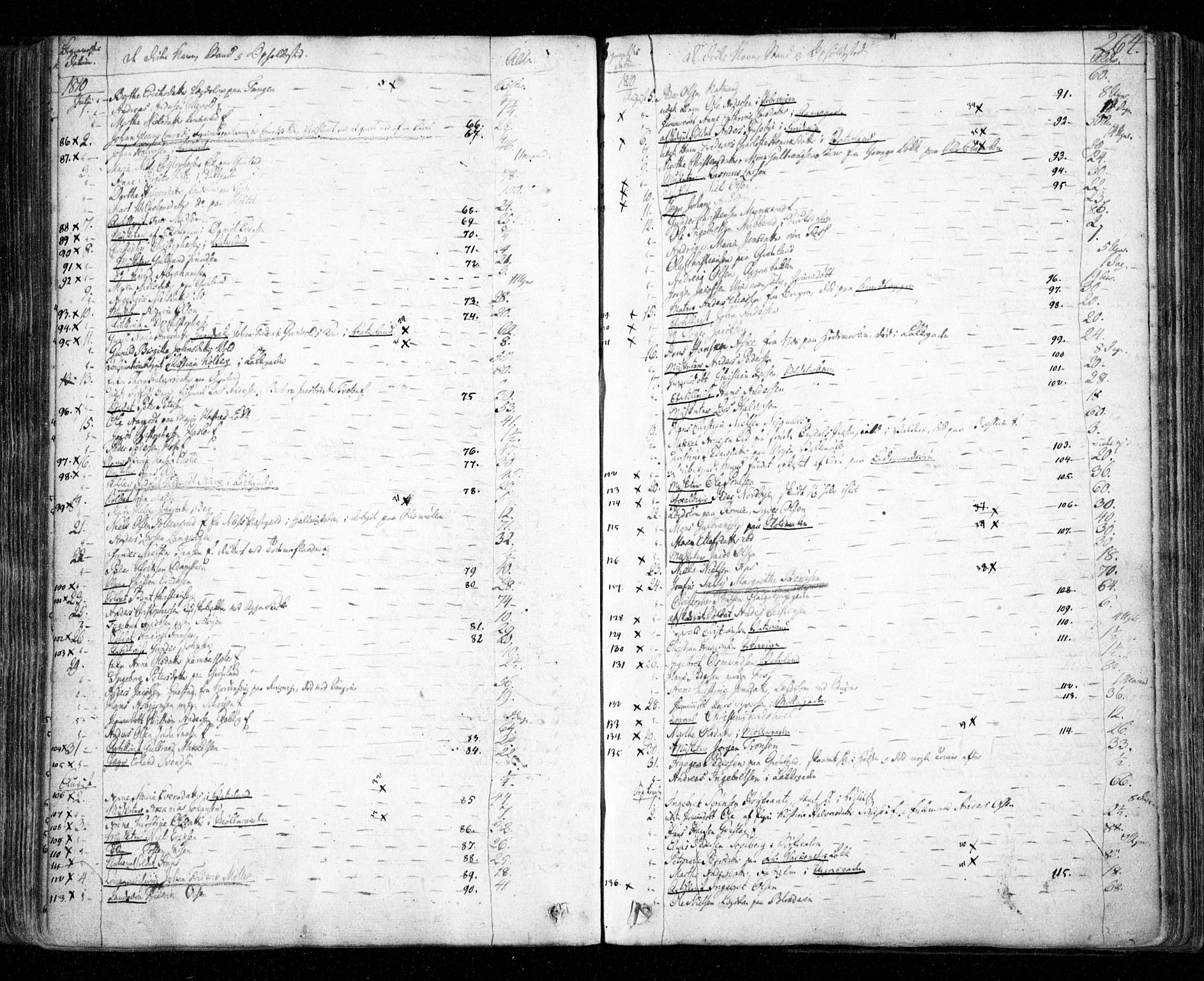 Aker prestekontor kirkebøker, SAO/A-10861/F/L0011: Ministerialbok nr. 11, 1810-1819, s. 264