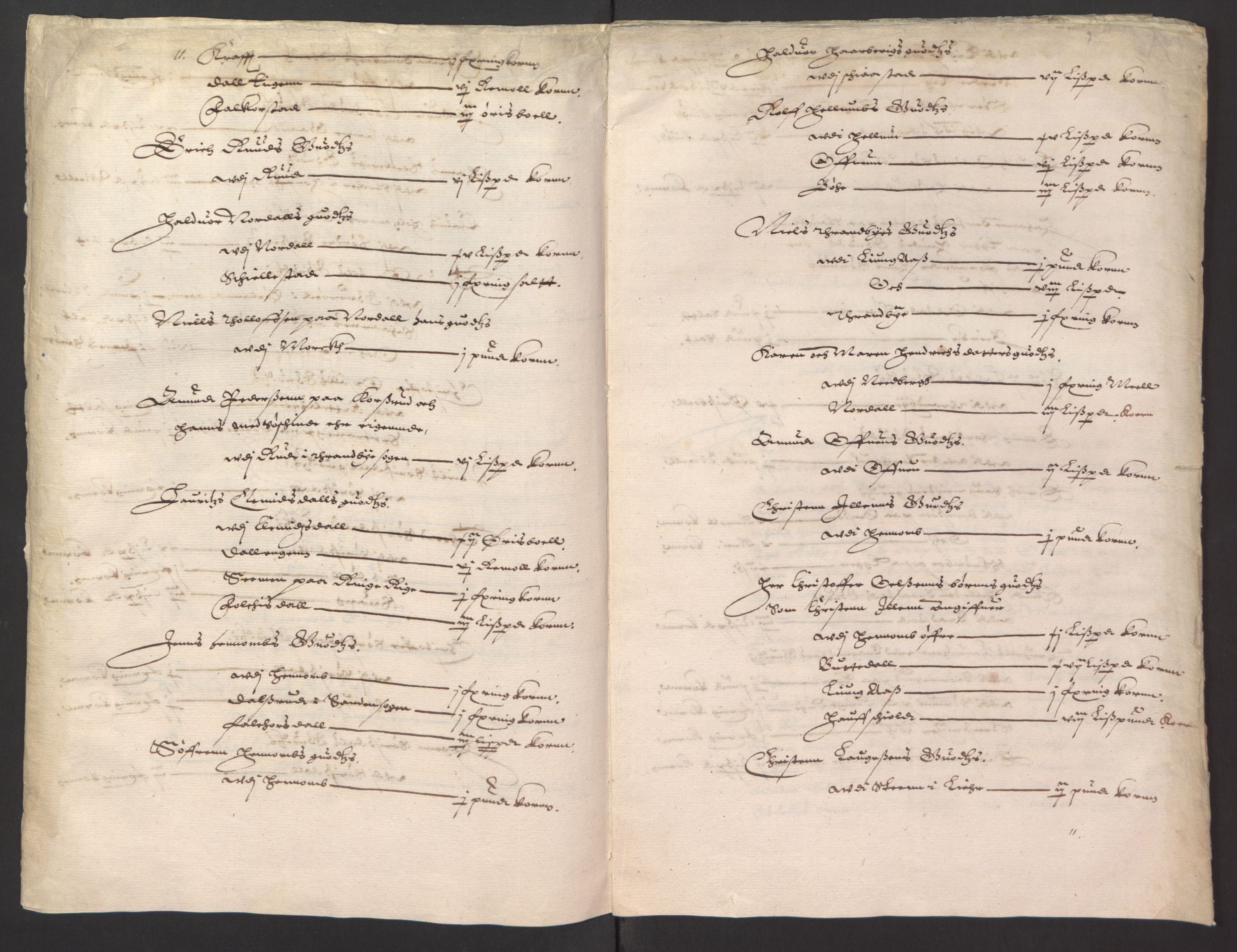 Stattholderembetet 1572-1771, AV/RA-EA-2870/Ek/L0008/0002: Jordebøker til utlikning av rosstjeneste 1624-1626: / Odelsjordebøker for Akershus len, 1624-1626, s. 308