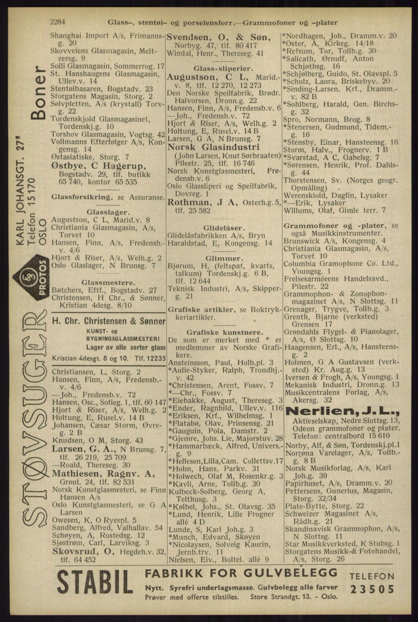 Kristiania/Oslo adressebok, PUBL/-, 1934, s. 2284