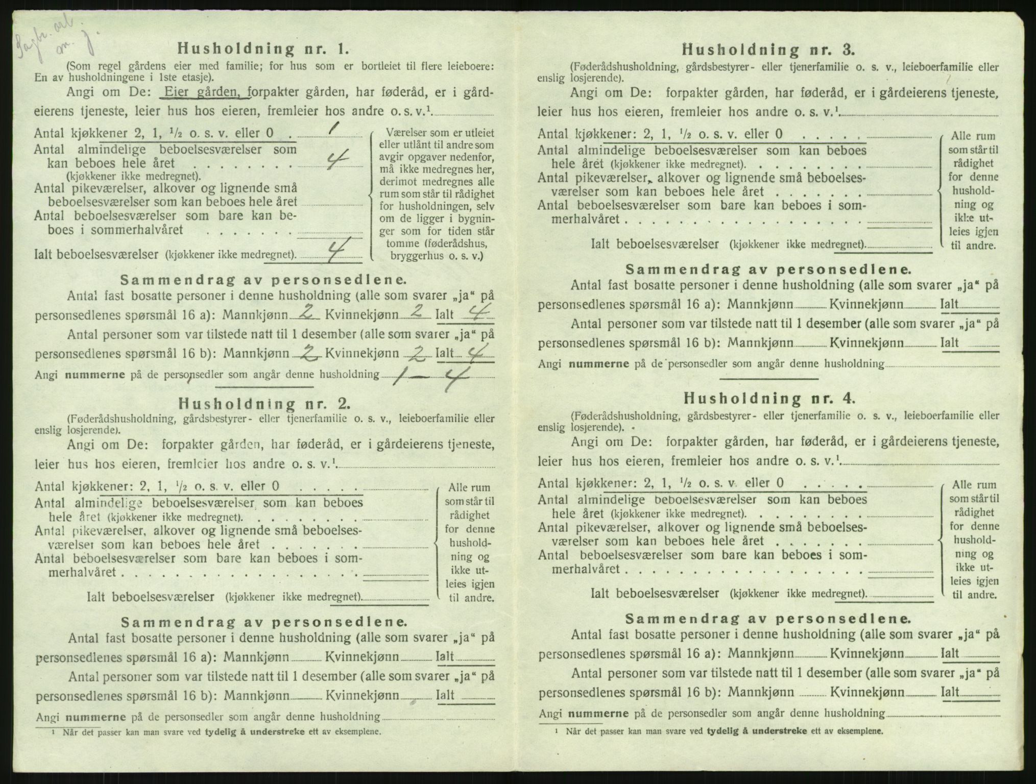 SAK, Folketelling 1920 for 0928 Birkenes herred, 1920, s. 572