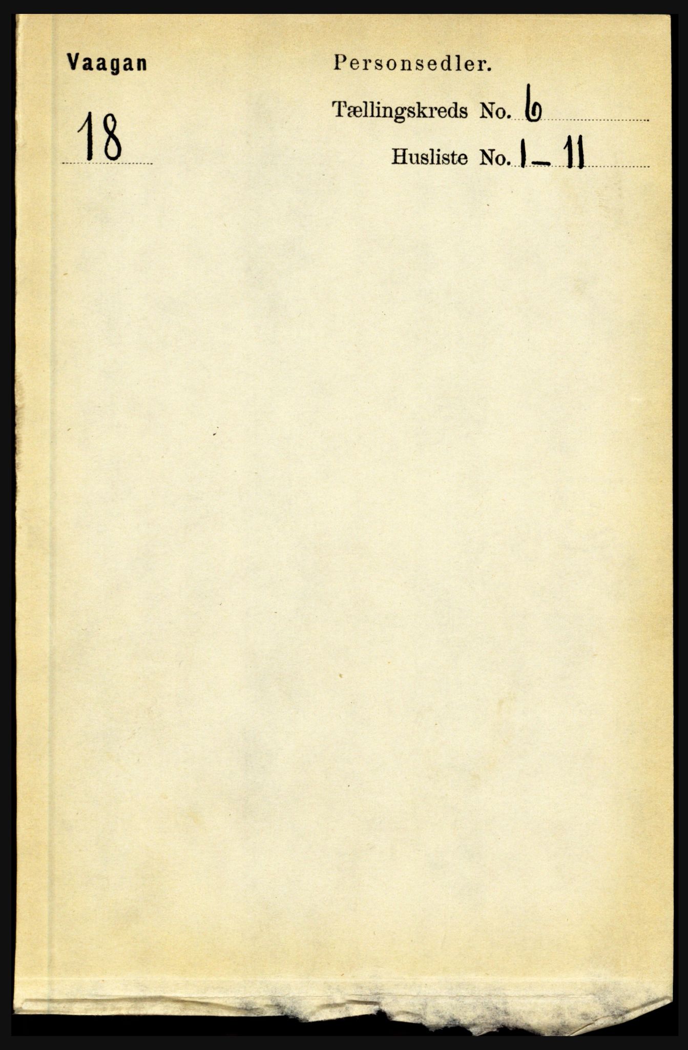 RA, Folketelling 1891 for 1865 Vågan herred, 1891, s. 1702