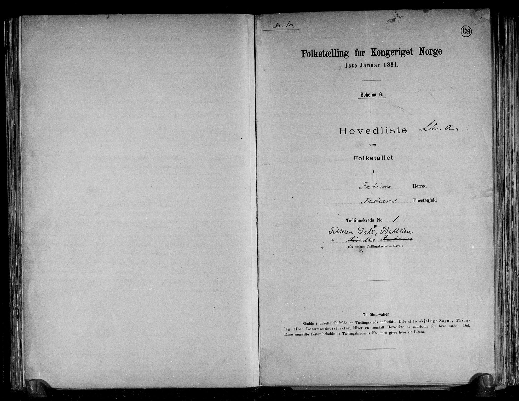 RA, Folketelling 1891 for 1619 Frøya herred, 1891, s. 4