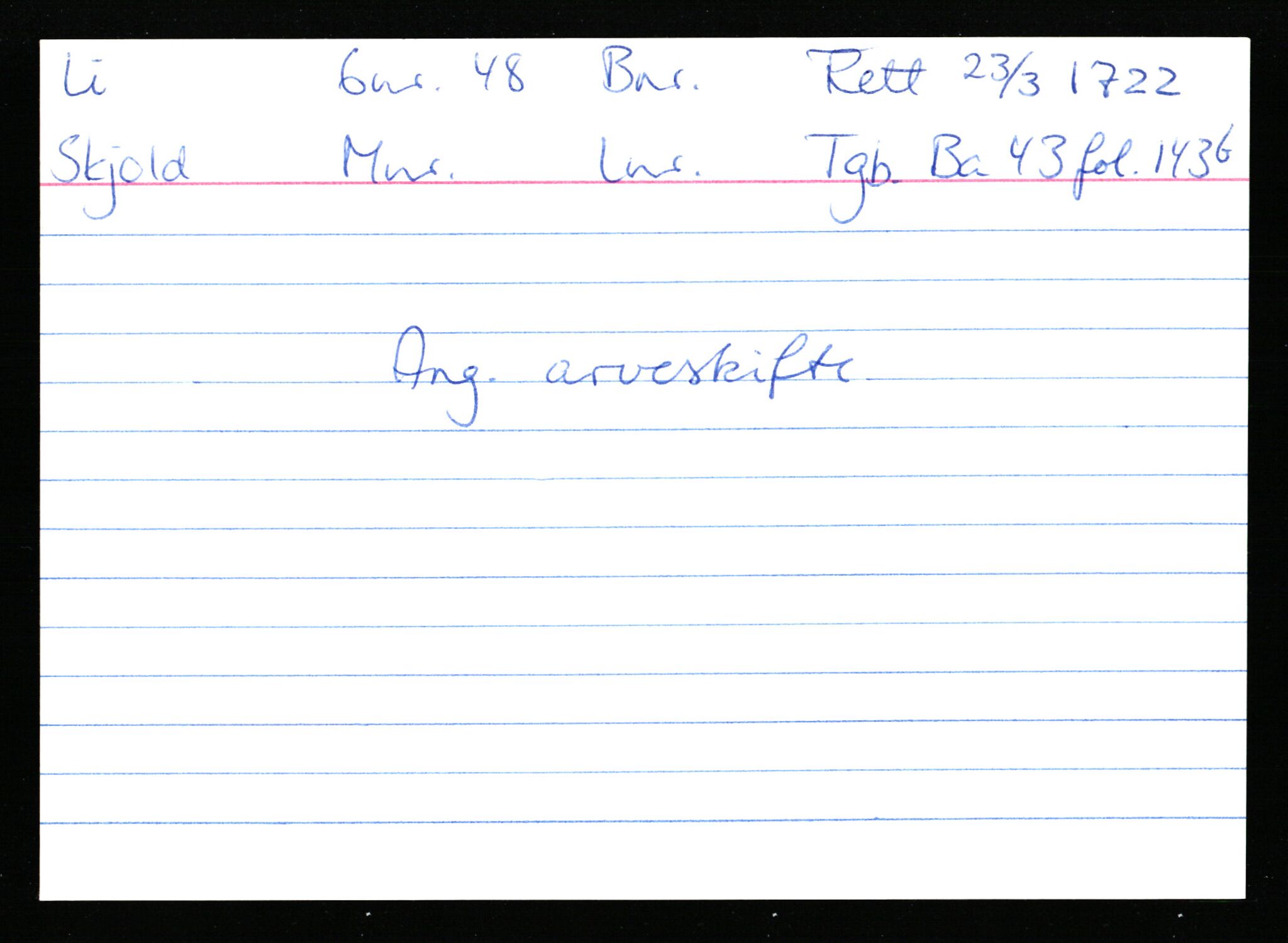 Statsarkivet i Stavanger, AV/SAST-A-101971/03/Y/Ym/L0035: Åstedskort sortert etter gårdsnavn: Leiranger - Lindanger, 1600-1950, s. 309