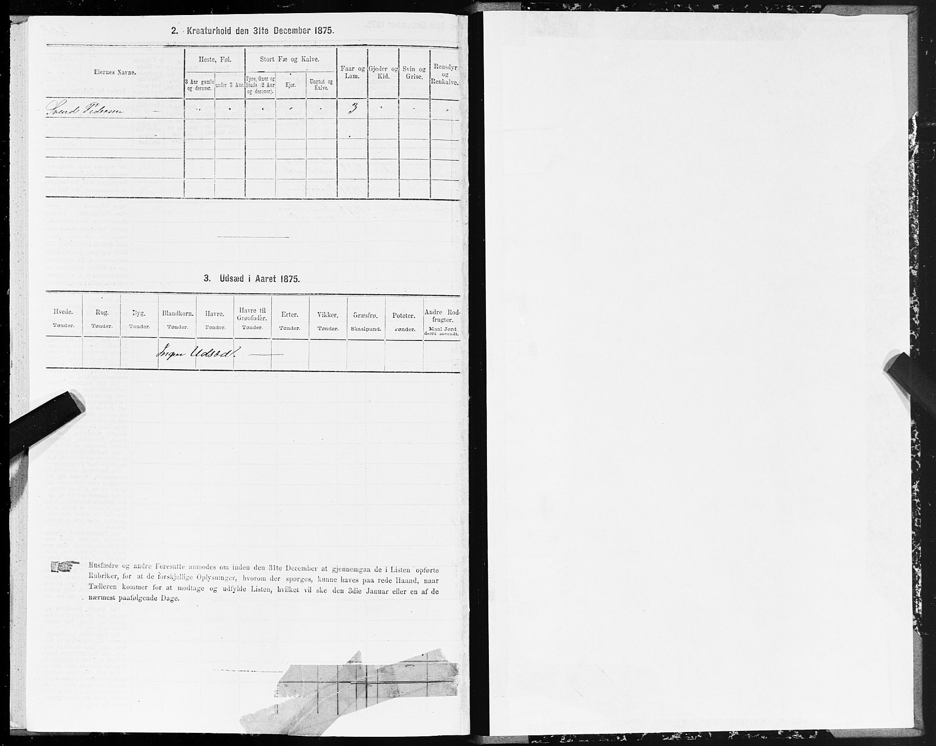 SAT, Folketelling 1875 for 1569P Aure prestegjeld, 1875