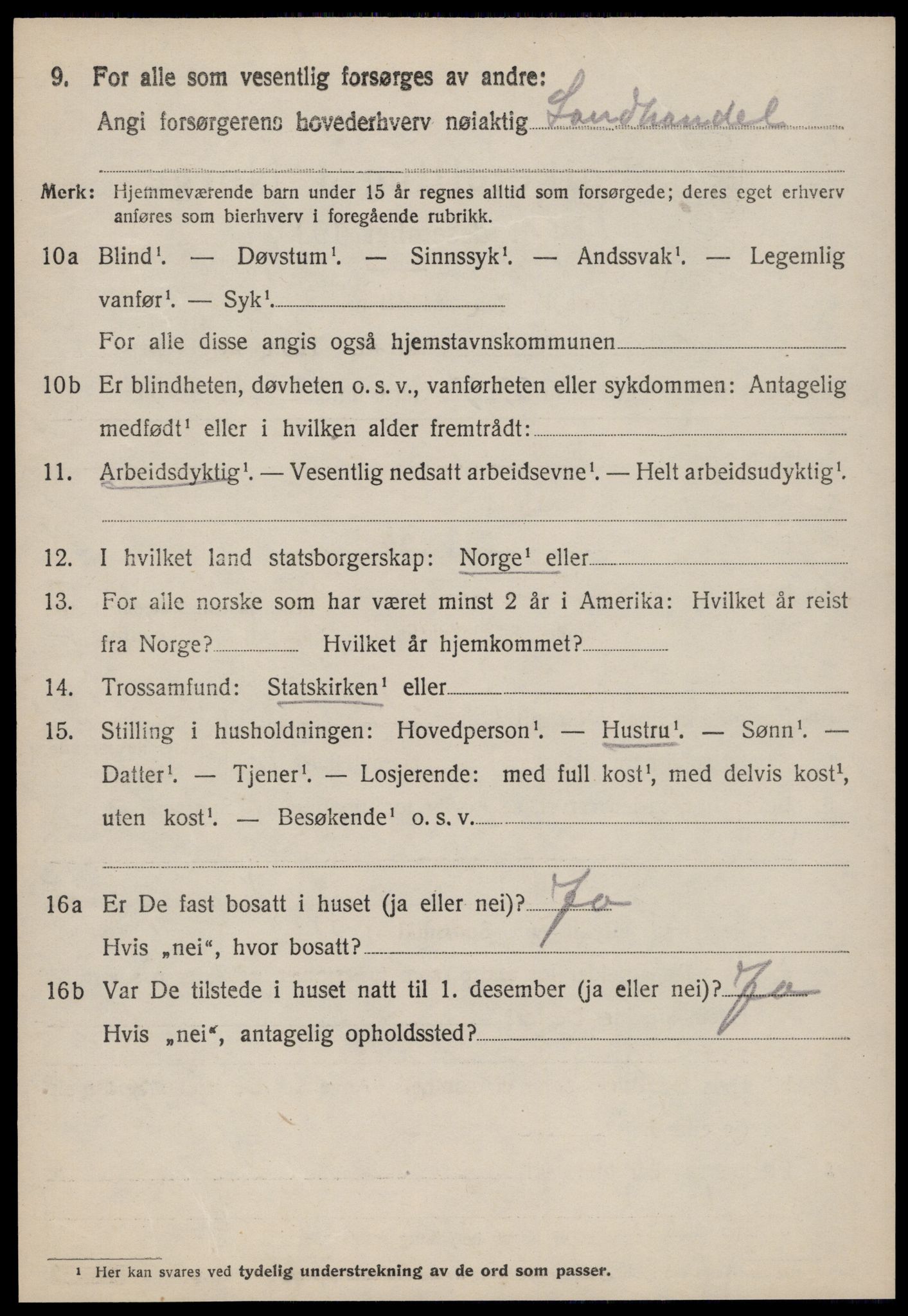SAT, Folketelling 1920 for 1530 Vatne herred, 1920, s. 2415