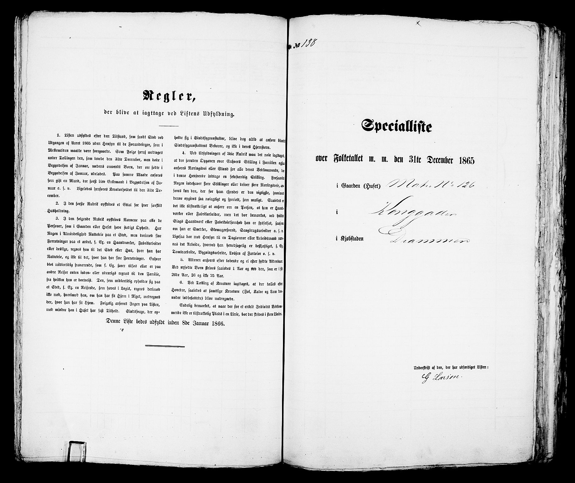 RA, Folketelling 1865 for 0602aB Bragernes prestegjeld i Drammen kjøpstad, 1865, s. 297