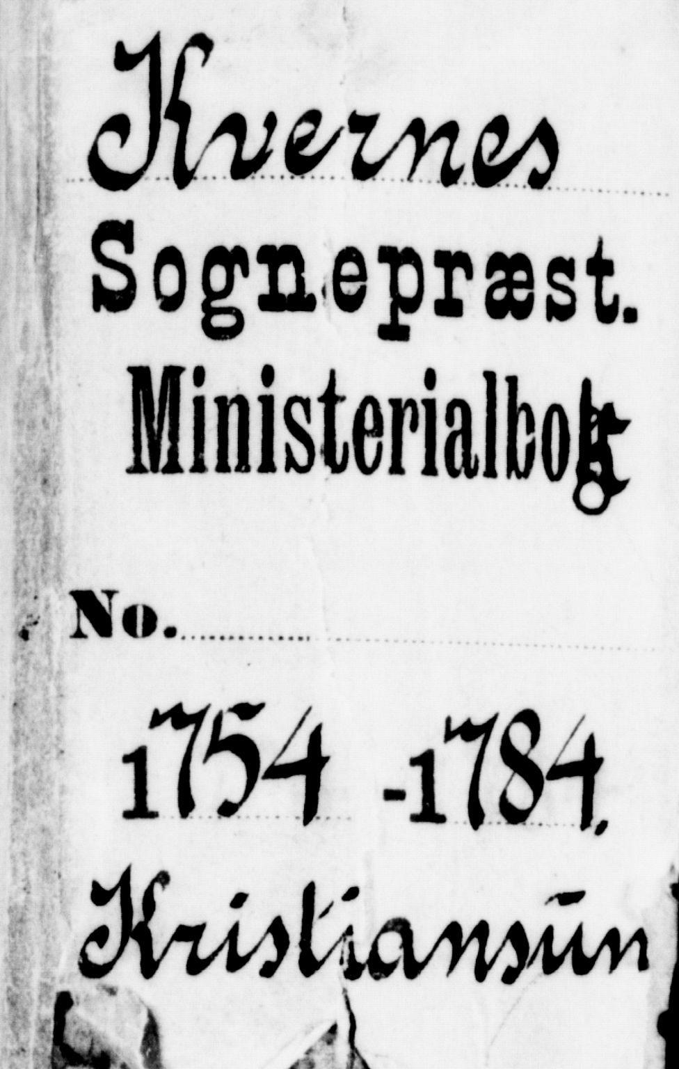 Ministerialprotokoller, klokkerbøker og fødselsregistre - Møre og Romsdal, SAT/A-1454/572/L0840: Ministerialbok nr. 572A03, 1754-1784