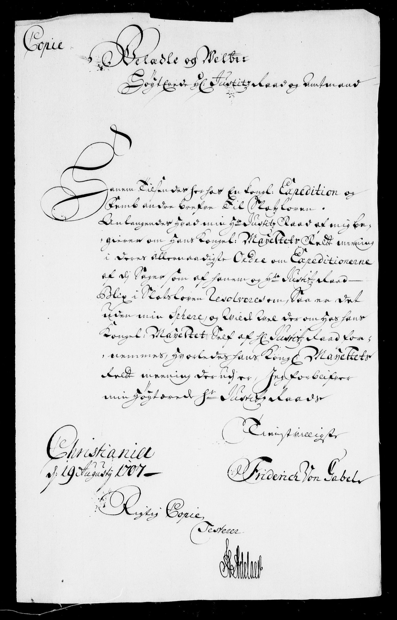 Danske Kanselli, Skapsaker, AV/RA-EA-4061/F/L0014: Skap 8, pakke 165A, 1701-1716, s. 377
