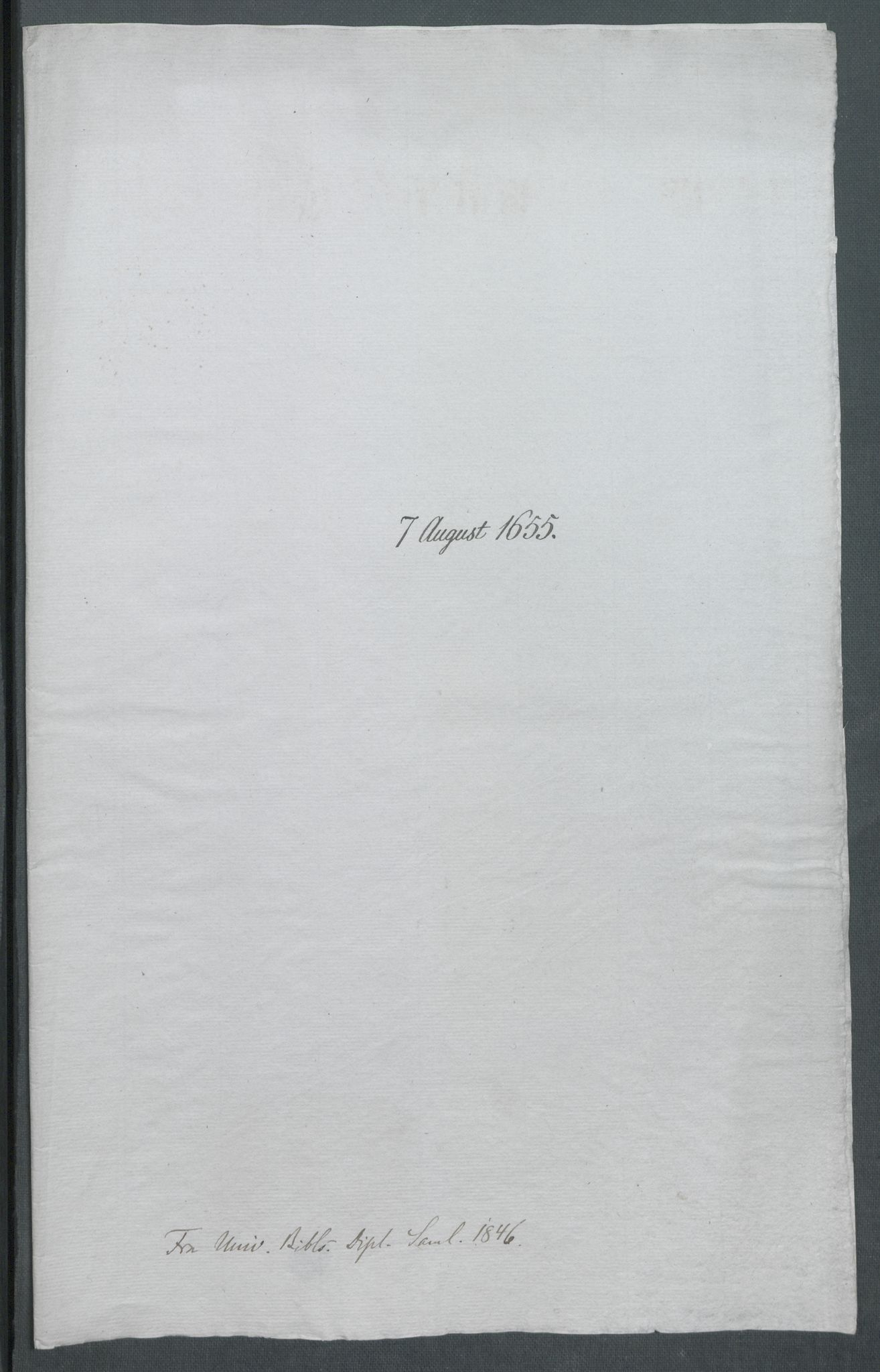 Riksarkivets diplomsamling, AV/RA-EA-5965/F02/L0166: Dokumenter, 1654-1656, s. 141