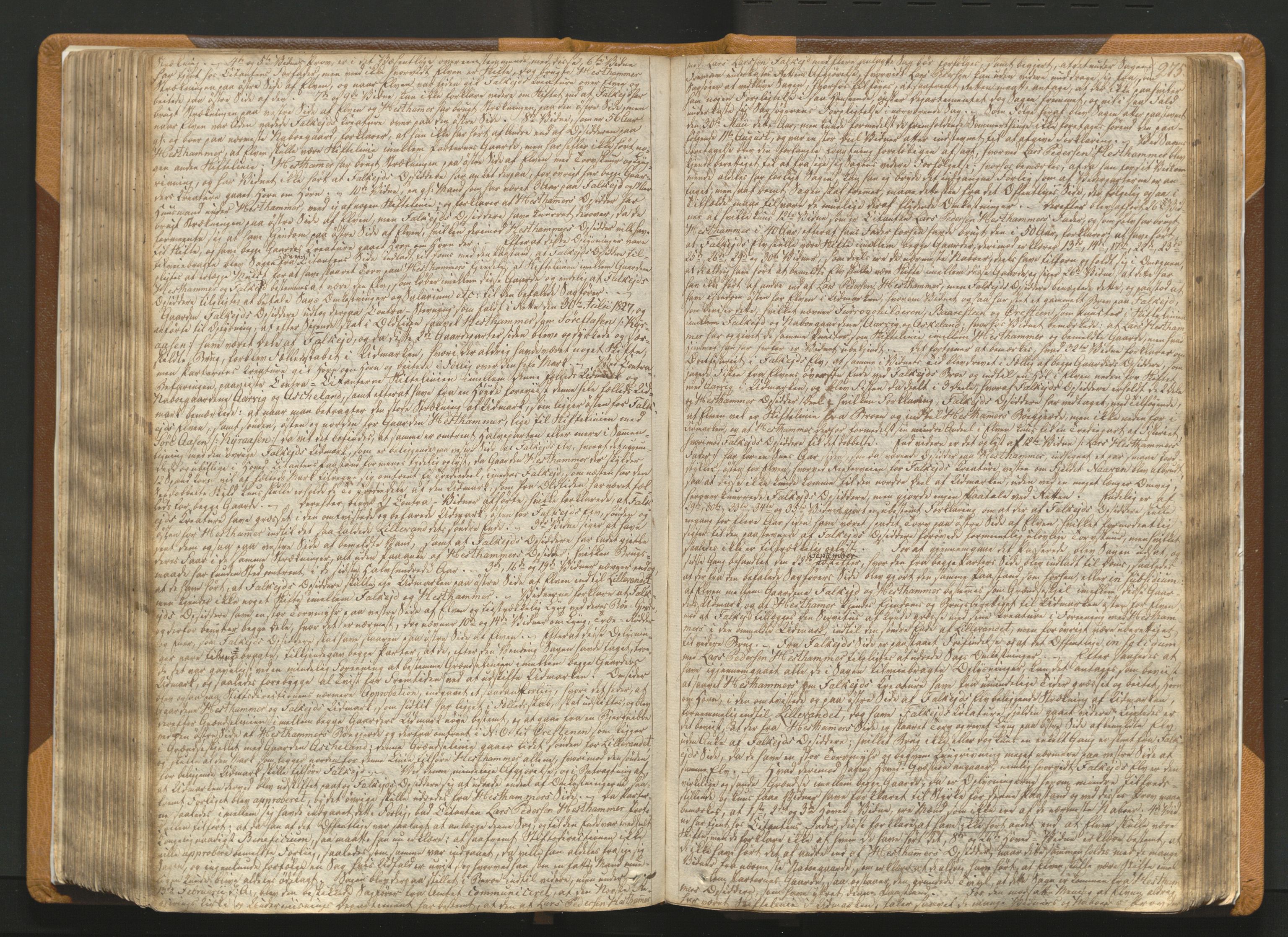 Karmsund sorenskriveri, SAST/A-100311/01/I/IA/IAB/L0002: TINGBOK, 1822-1833, s. 274b-275a