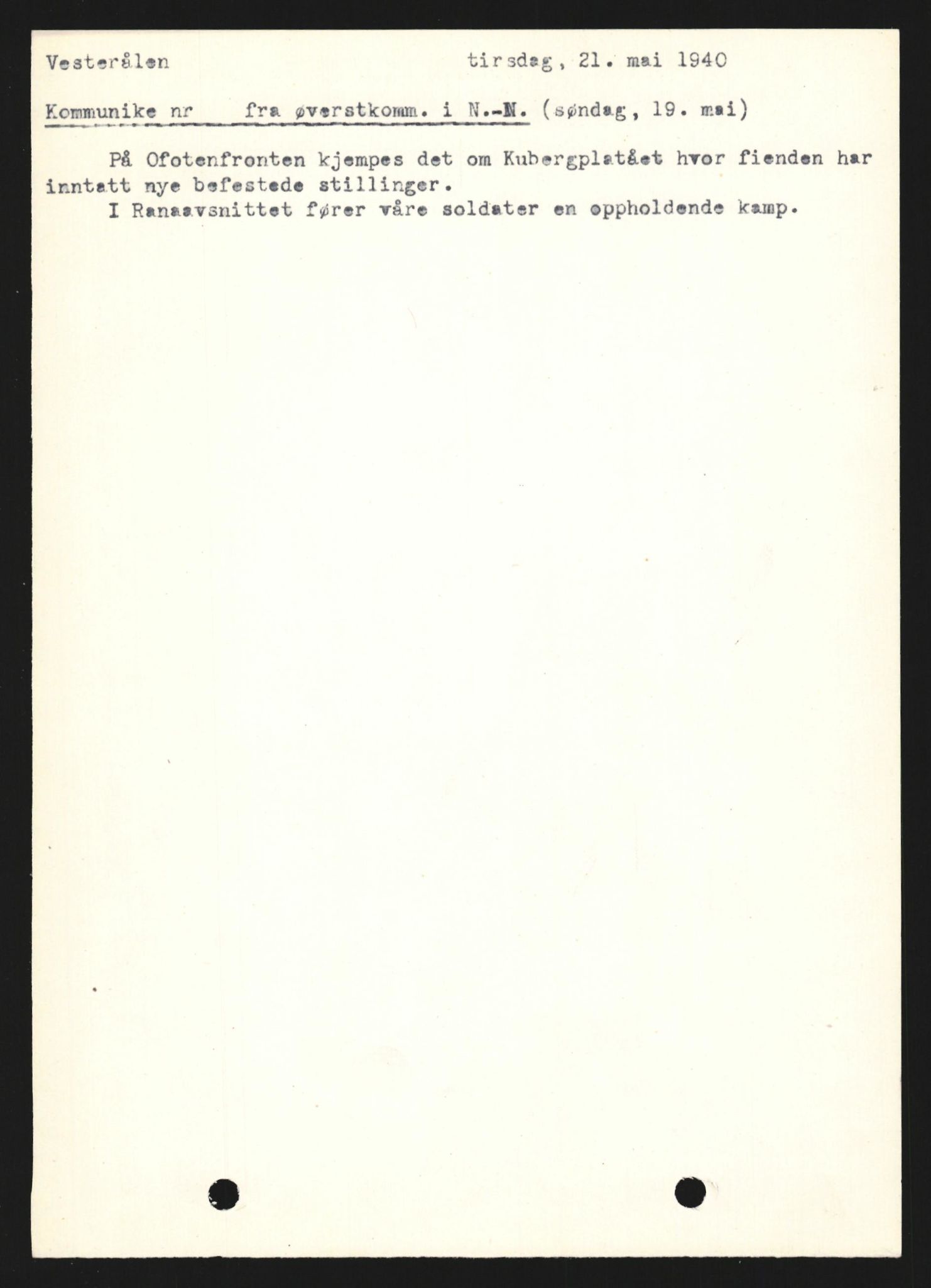 Forsvaret, Forsvarets krigshistoriske avdeling, AV/RA-RAFA-2017/Y/Yb/L0132: II-C-11-600  -  6. Divisjon / 6. Distriktskommando, 1940-1960, s. 344