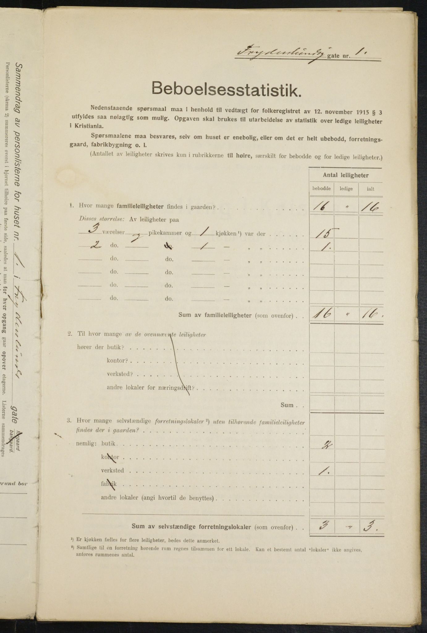 OBA, Kommunal folketelling 1.2.1916 for Kristiania, 1916, s. 28530