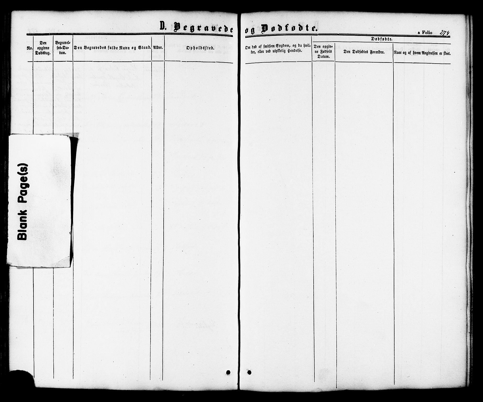 Ministerialprotokoller, klokkerbøker og fødselsregistre - Nordland, AV/SAT-A-1459/810/L0147: Ministerialbok nr. 810A08 /2, 1862-1874, s. 274