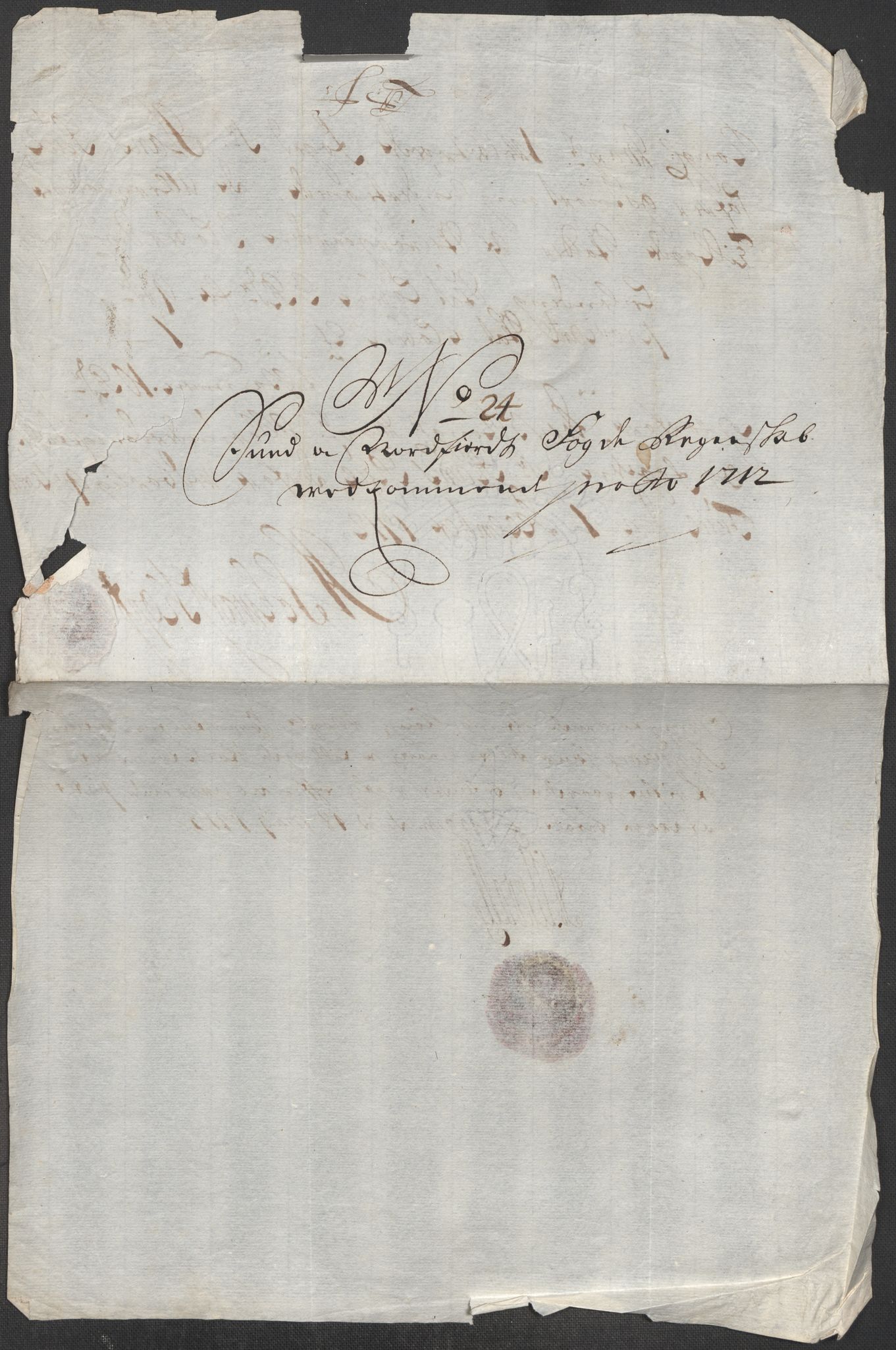 Rentekammeret inntil 1814, Reviderte regnskaper, Fogderegnskap, AV/RA-EA-4092/R53/L3435: Fogderegnskap Sunn- og Nordfjord, 1712, s. 256