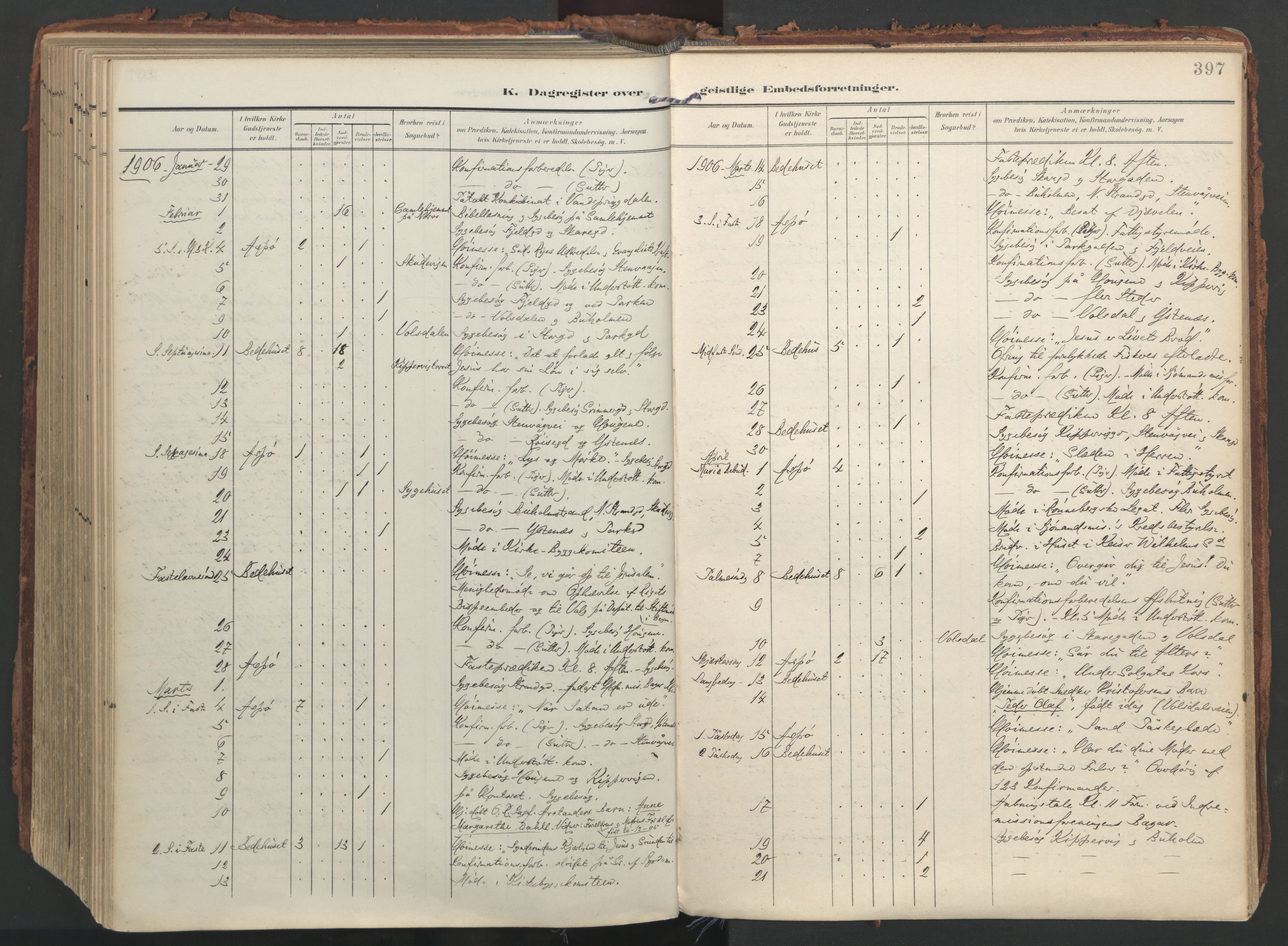 Ministerialprotokoller, klokkerbøker og fødselsregistre - Møre og Romsdal, AV/SAT-A-1454/529/L0459: Ministerialbok nr. 529A09, 1904-1917, s. 397