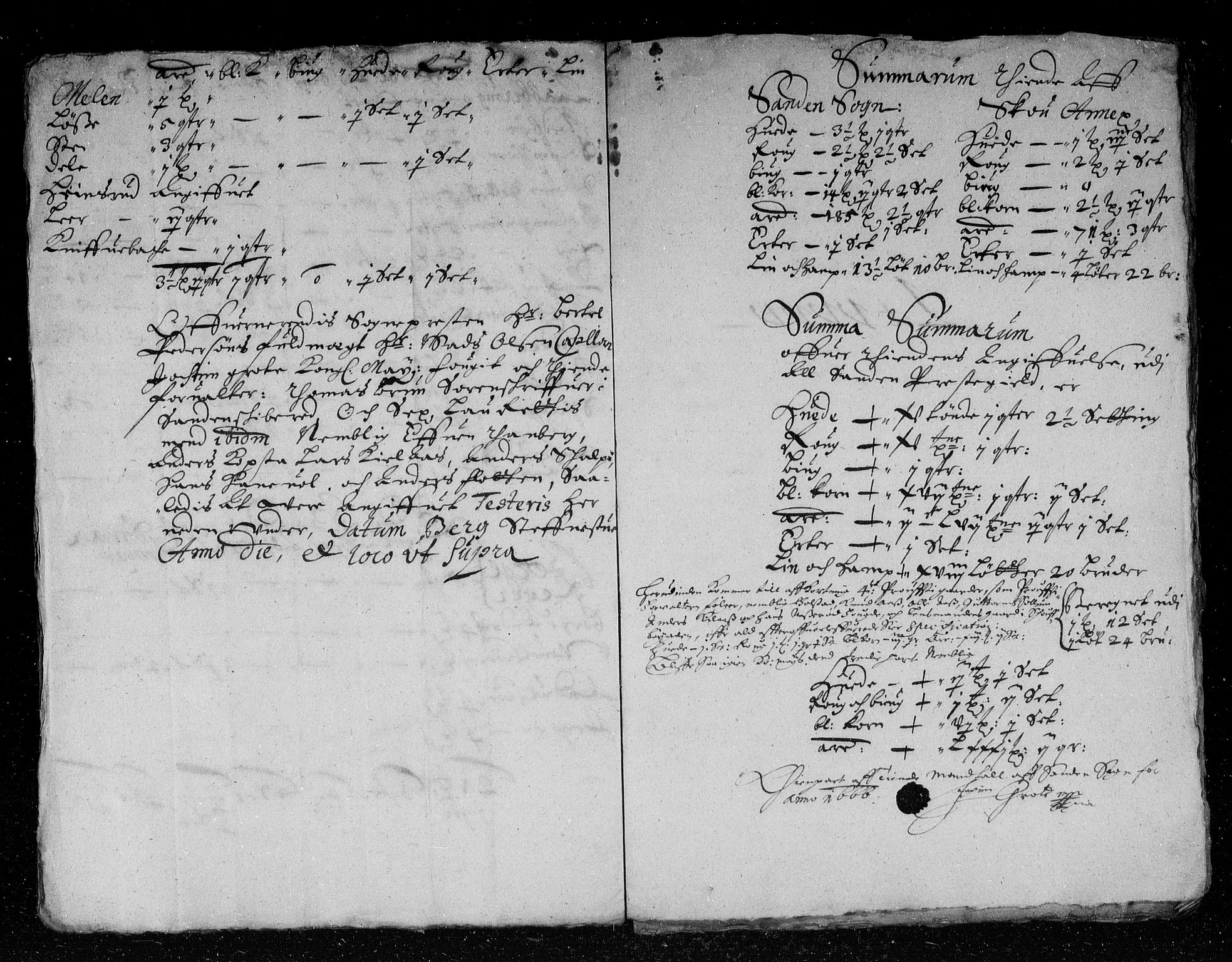 Rentekammeret inntil 1814, Reviderte regnskaper, Stiftamtstueregnskaper, Landkommissariatet på Akershus og Akershus stiftamt, AV/RA-EA-5869/R/Rb/L0040: Akershus stiftamt, 1666