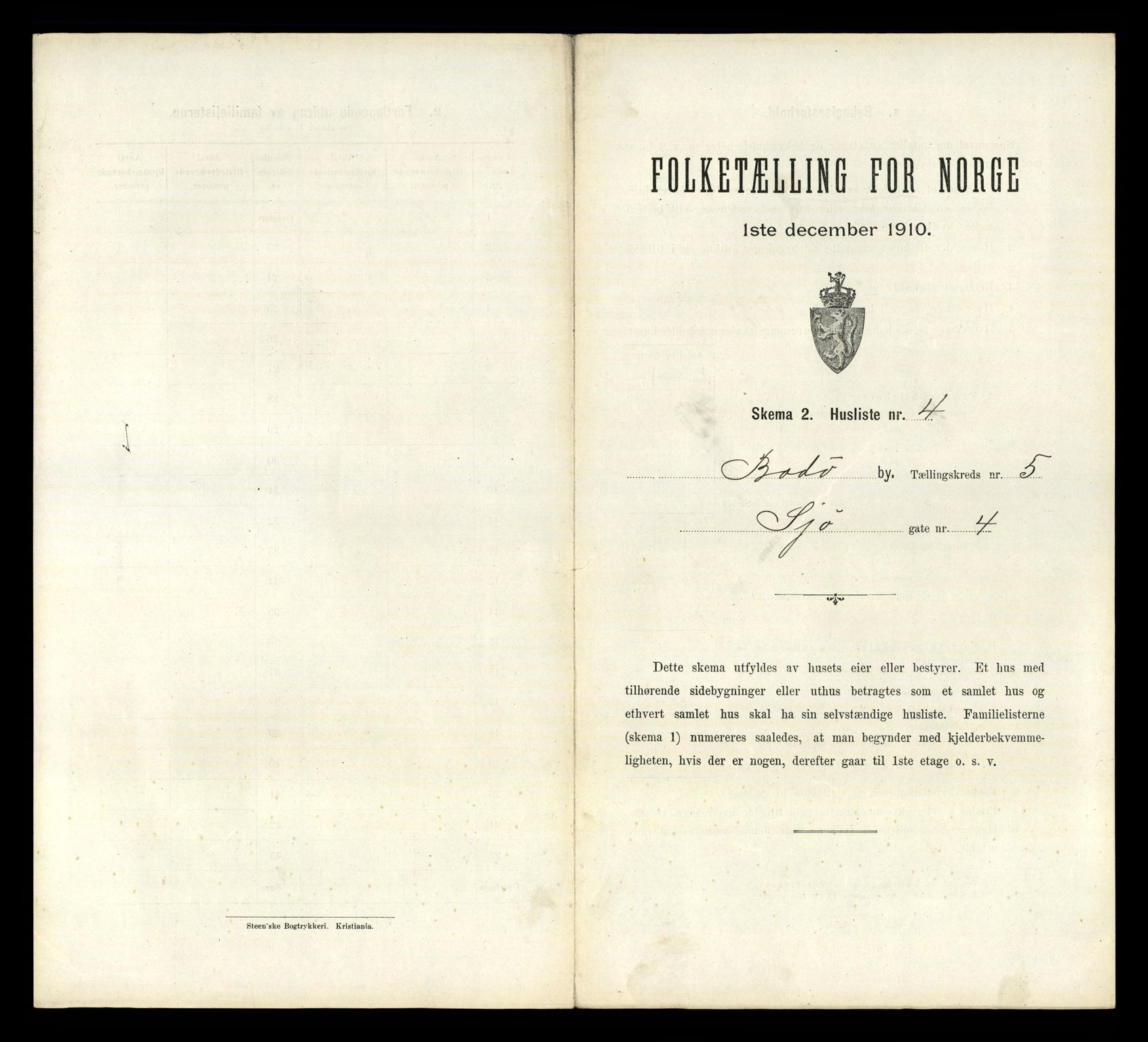 RA, Folketelling 1910 for 1804 Bodø kjøpstad, 1910, s. 1325
