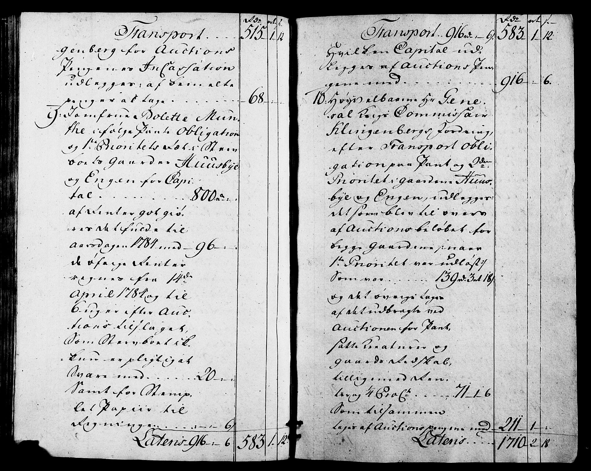 Forsvaret, Generalauditøren, AV/RA-RAFA-1772/F/Fj/Fja/L0007: --, 1732-1822, s. 189