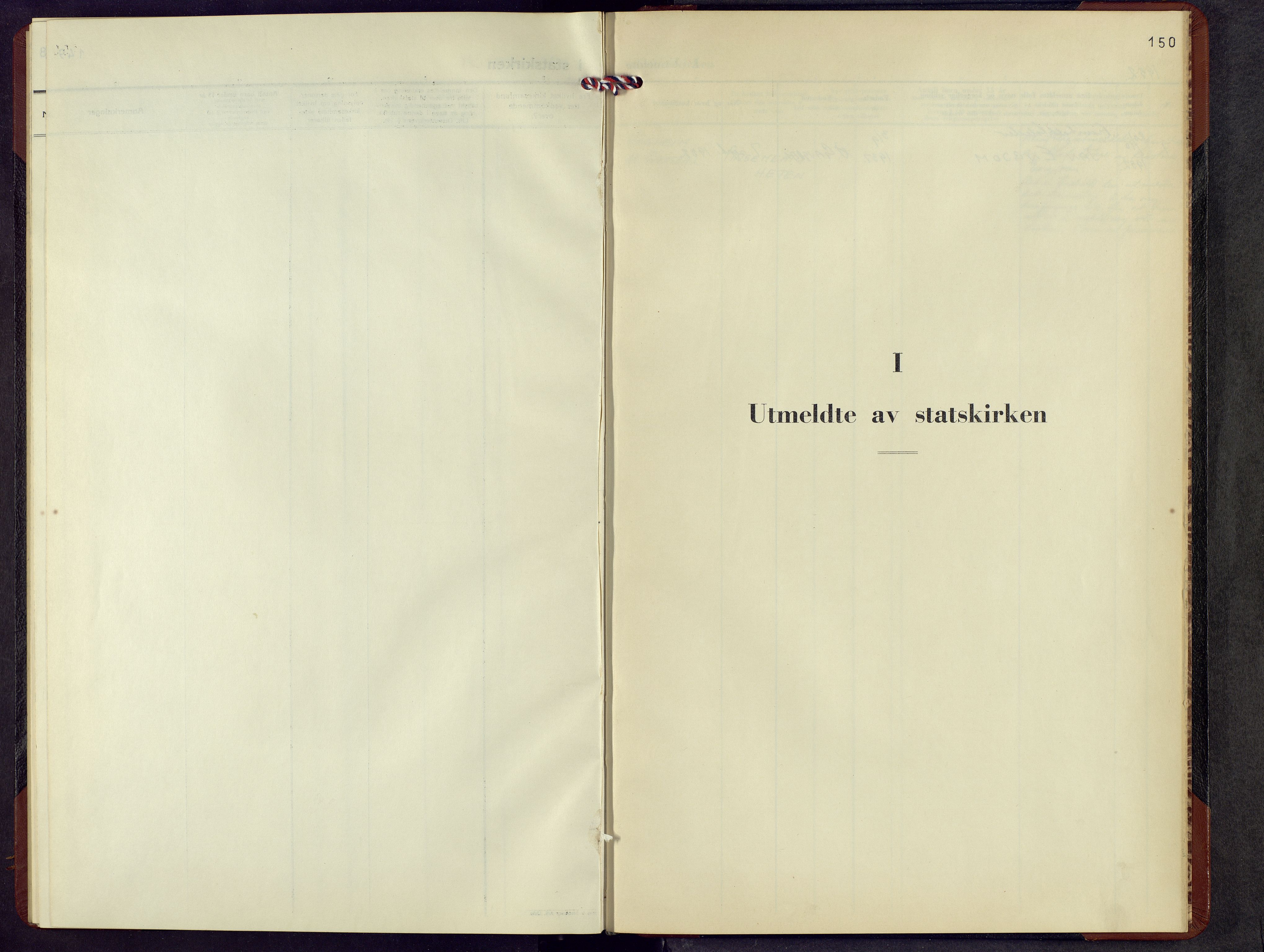 Østre Gausdal prestekontor, SAH/PREST-092/H/Ha/Hab/L0007: Klokkerbok nr. 7, 1944-1956, s. 150